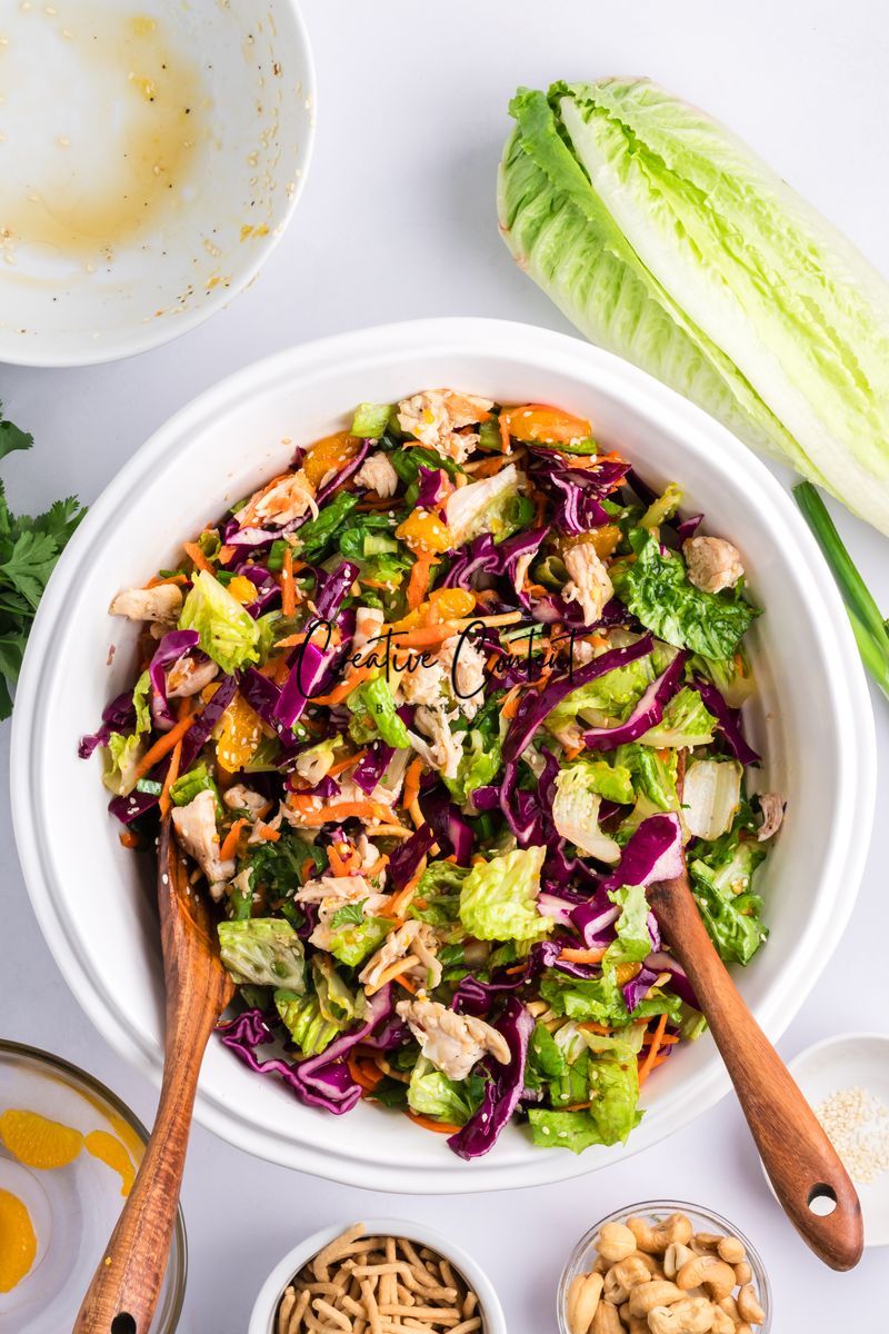 Chinese Chicken Salad With Mandarin Oranges (32 hero shots) - Exclusive