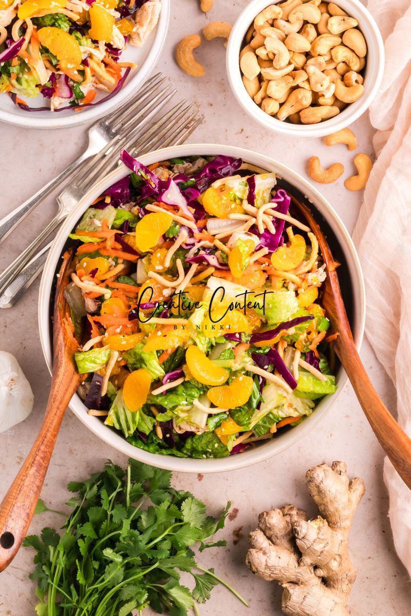 Chinese Chicken Salad With Mandarin Oranges (32 hero shots) - Exclusive