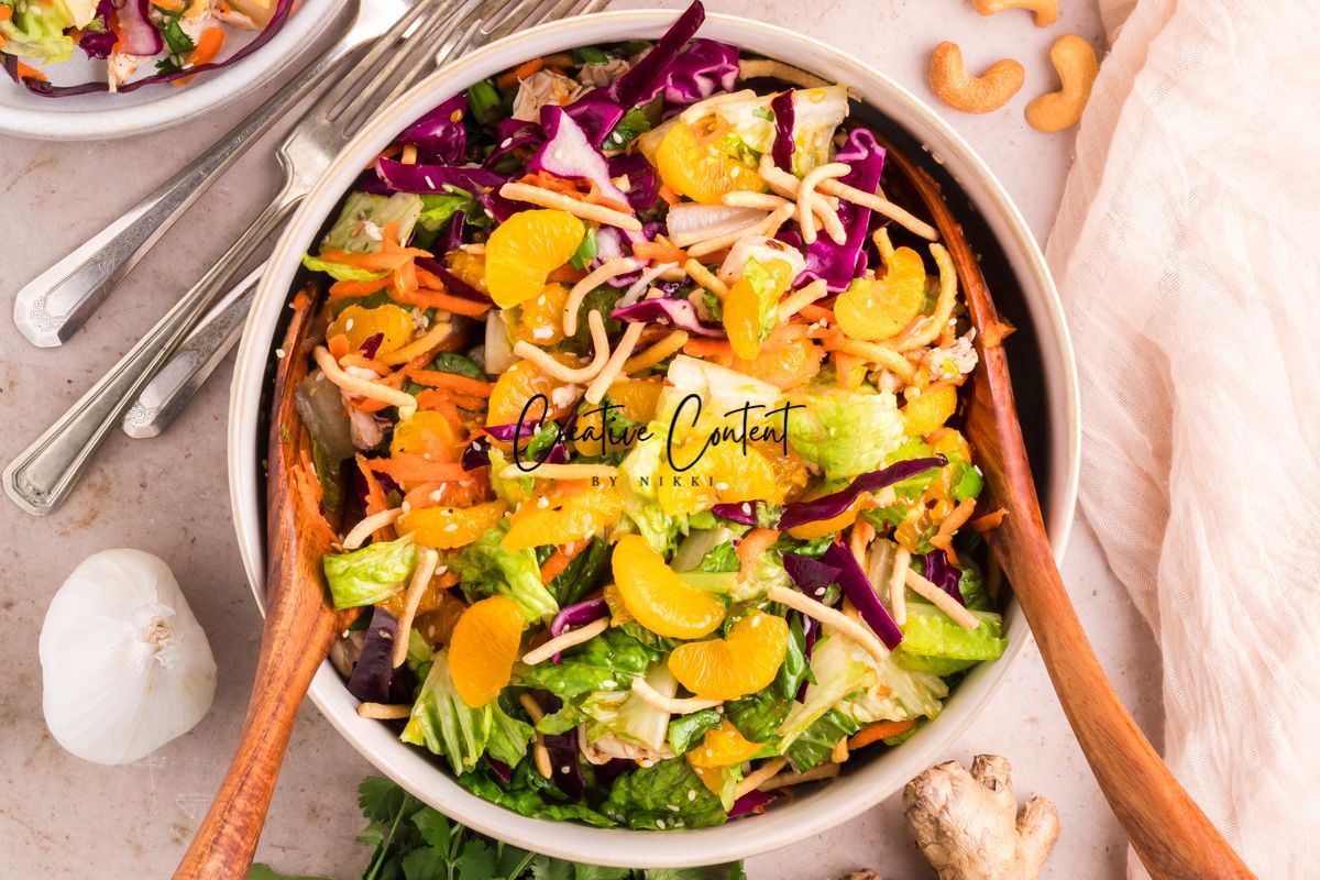 Chinese Chicken Salad With Mandarin Oranges (32 hero shots) - Exclusive