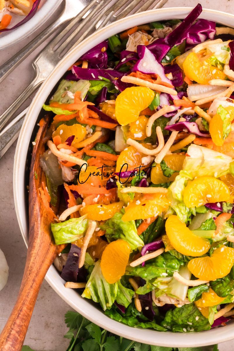 Chinese Chicken Salad With Mandarin Oranges (32 hero shots) - Exclusive