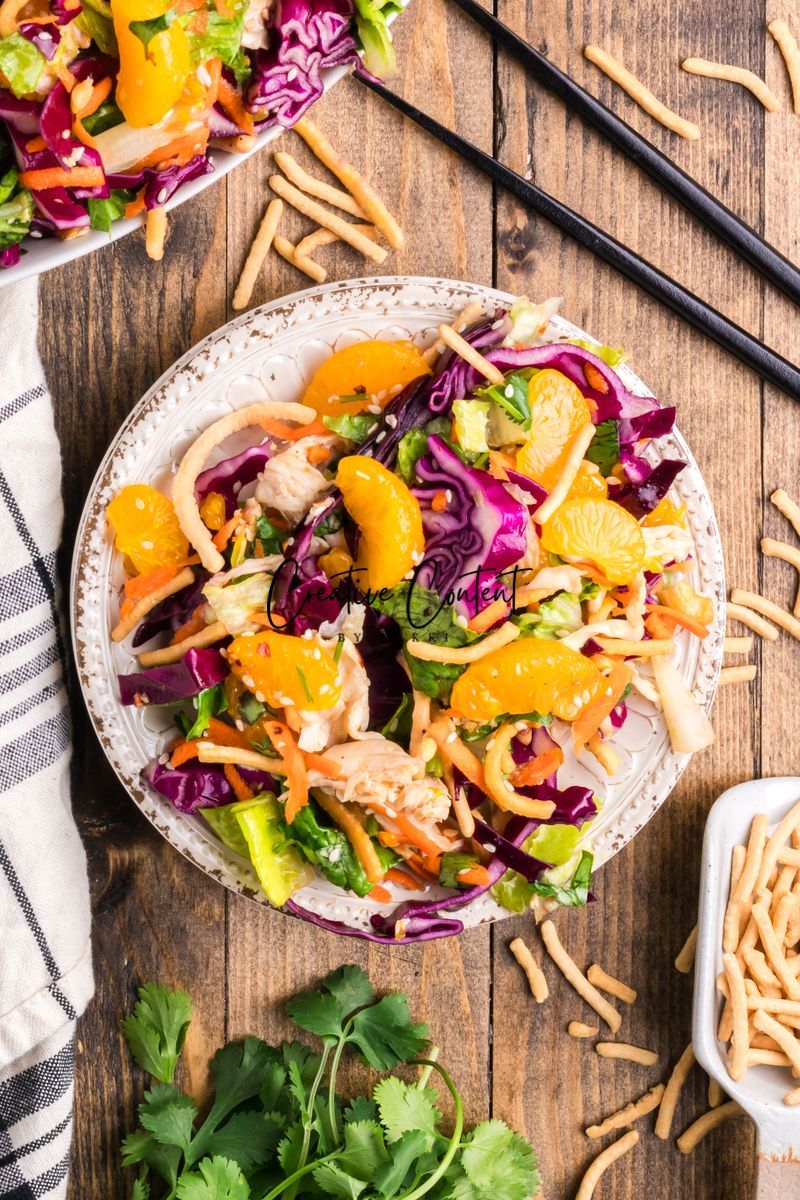 Chinese Chicken Salad With Mandarin Oranges (32 hero shots) - Exclusive