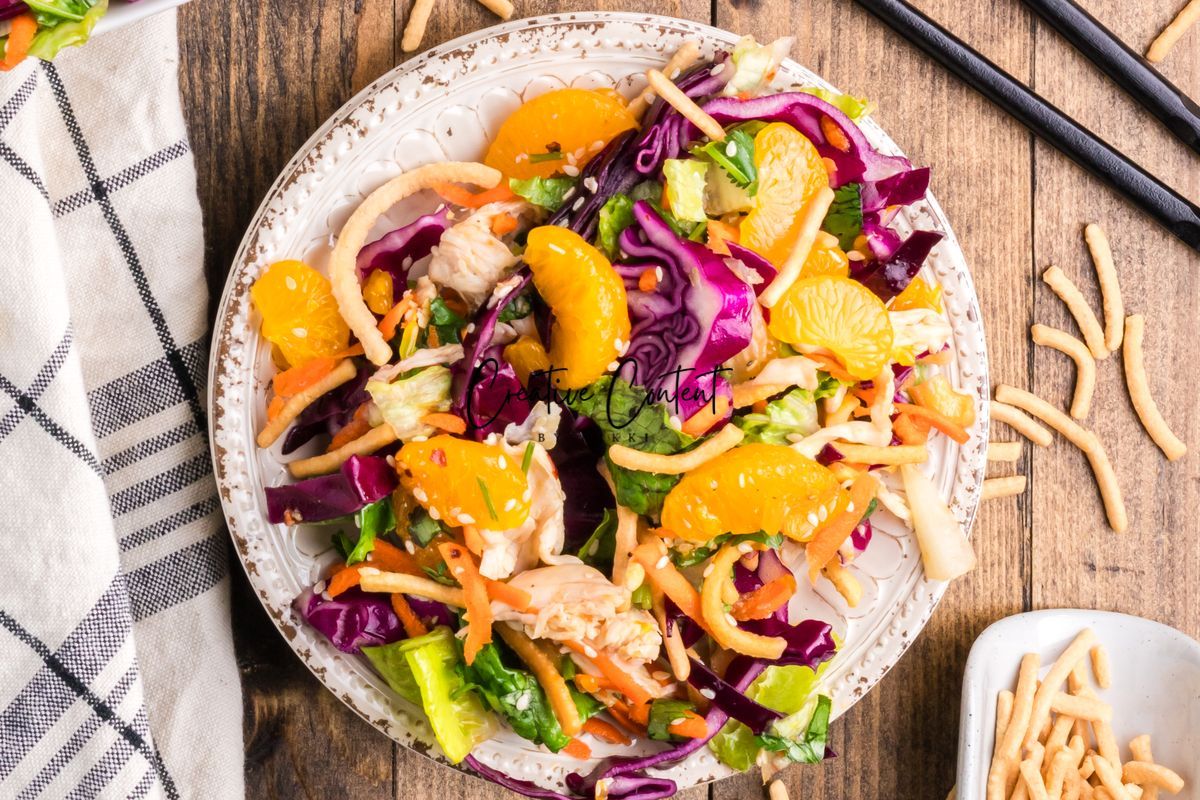 Chinese Chicken Salad With Mandarin Oranges (32 hero shots) - Exclusive