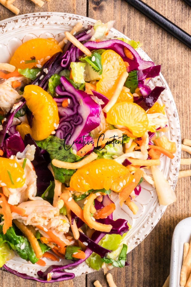 Chinese Chicken Salad With Mandarin Oranges (32 hero shots) - Exclusive