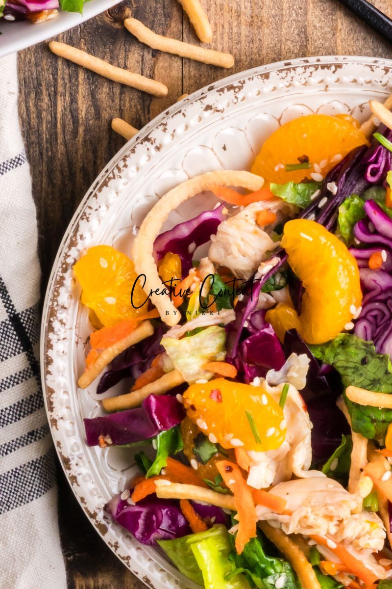 Chinese Chicken Salad With Mandarin Oranges (32 hero shots) - Exclusive