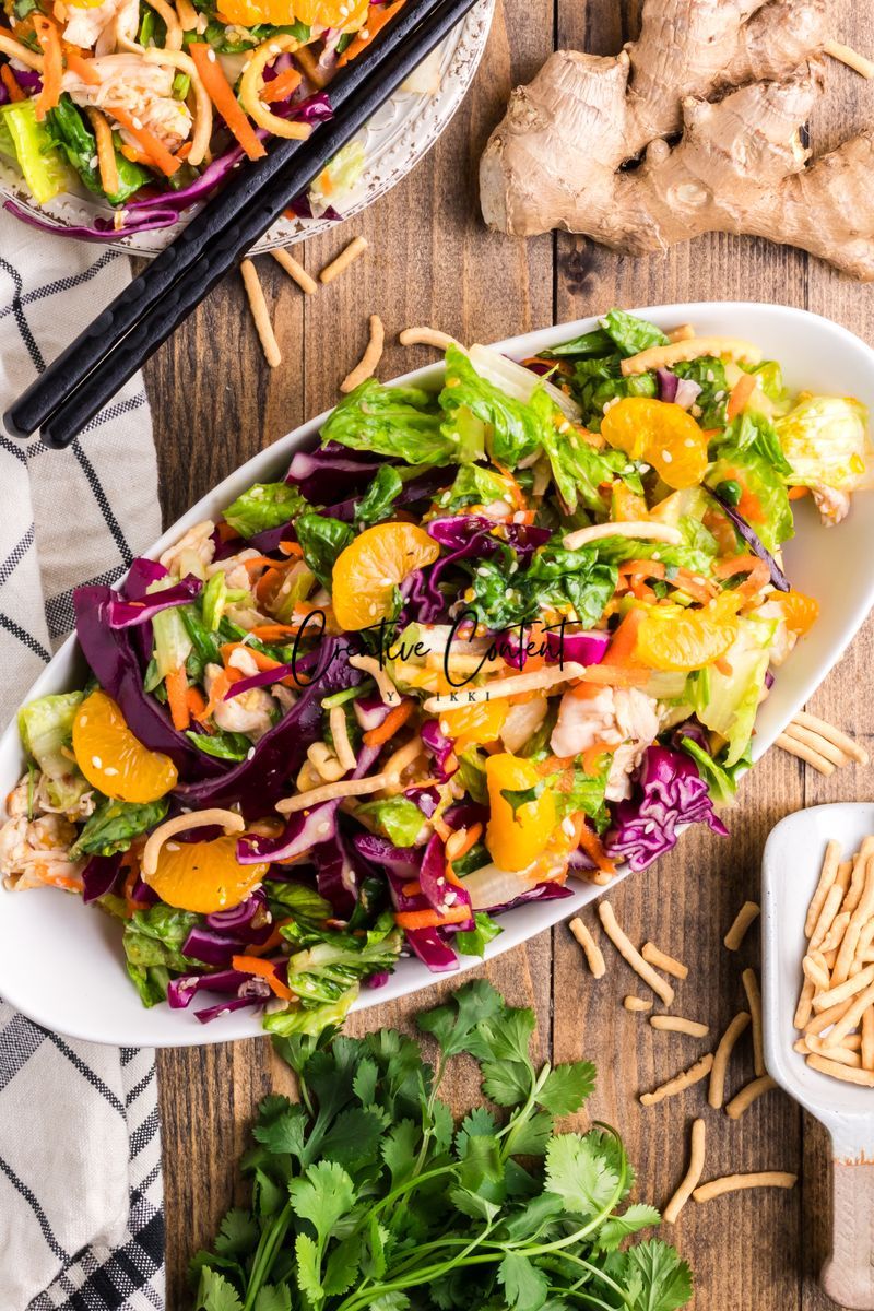Chinese Chicken Salad With Mandarin Oranges (32 hero shots) - Exclusive