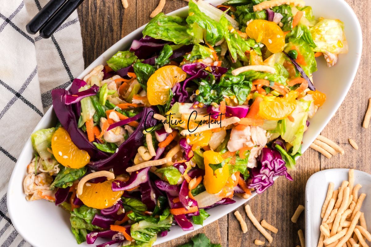 Chinese Chicken Salad With Mandarin Oranges (32 hero shots) - Exclusive