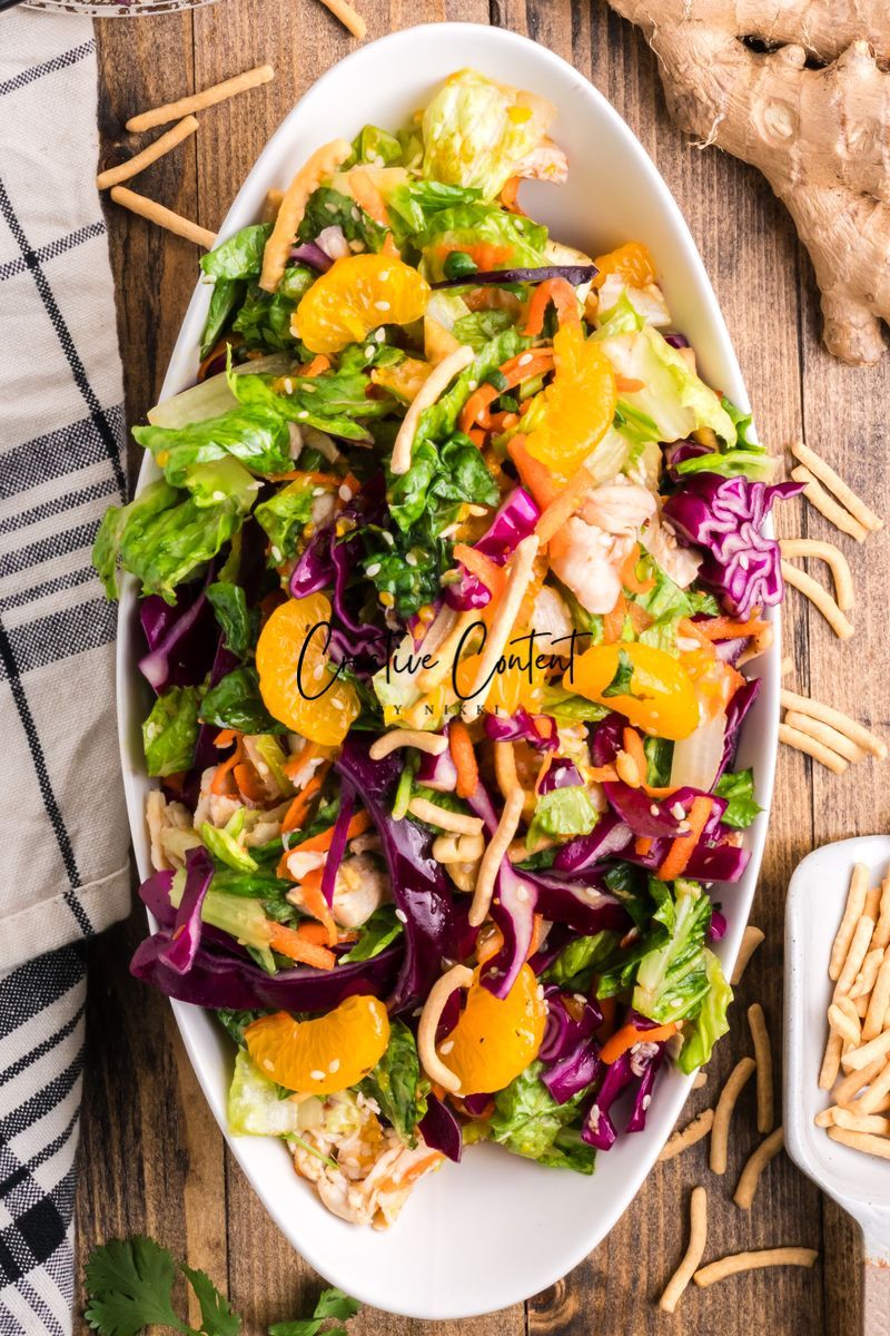 Chinese Chicken Salad With Mandarin Oranges (32 hero shots) - Exclusive