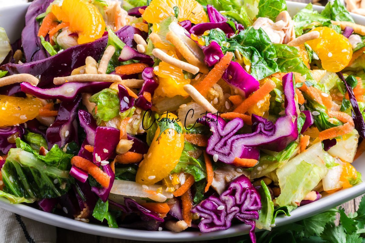 Chinese Chicken Salad With Mandarin Oranges (32 hero shots) - Exclusive