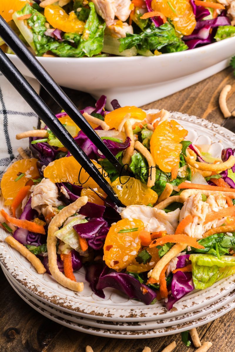 Chinese Chicken Salad With Mandarin Oranges (32 hero shots) - Exclusive
