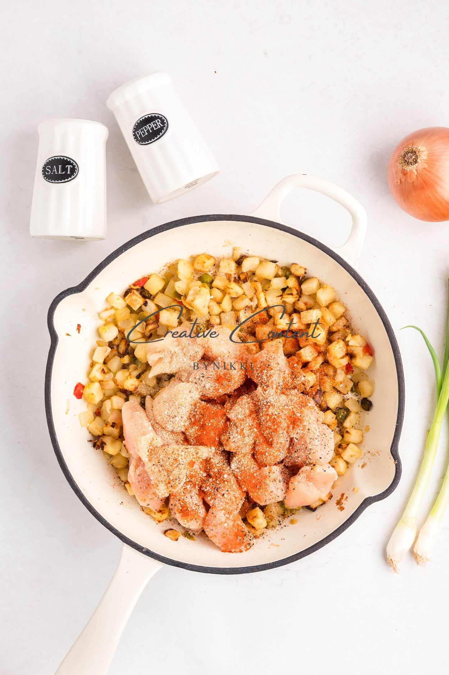 Chipotle Chicken and Potato Skillet  -  Exclusive