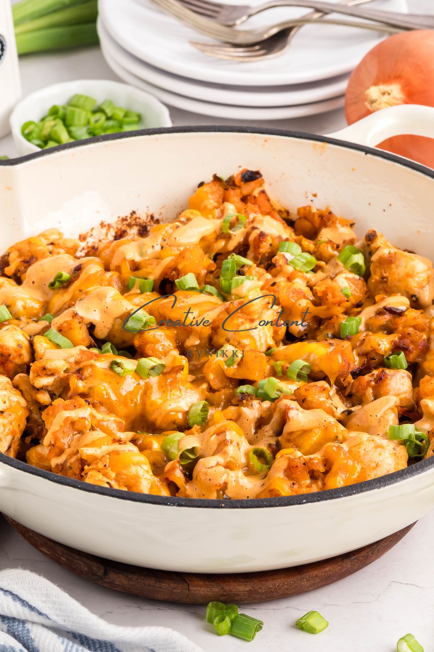 Chipotle Chicken and Potato Skillet  -  Exclusive