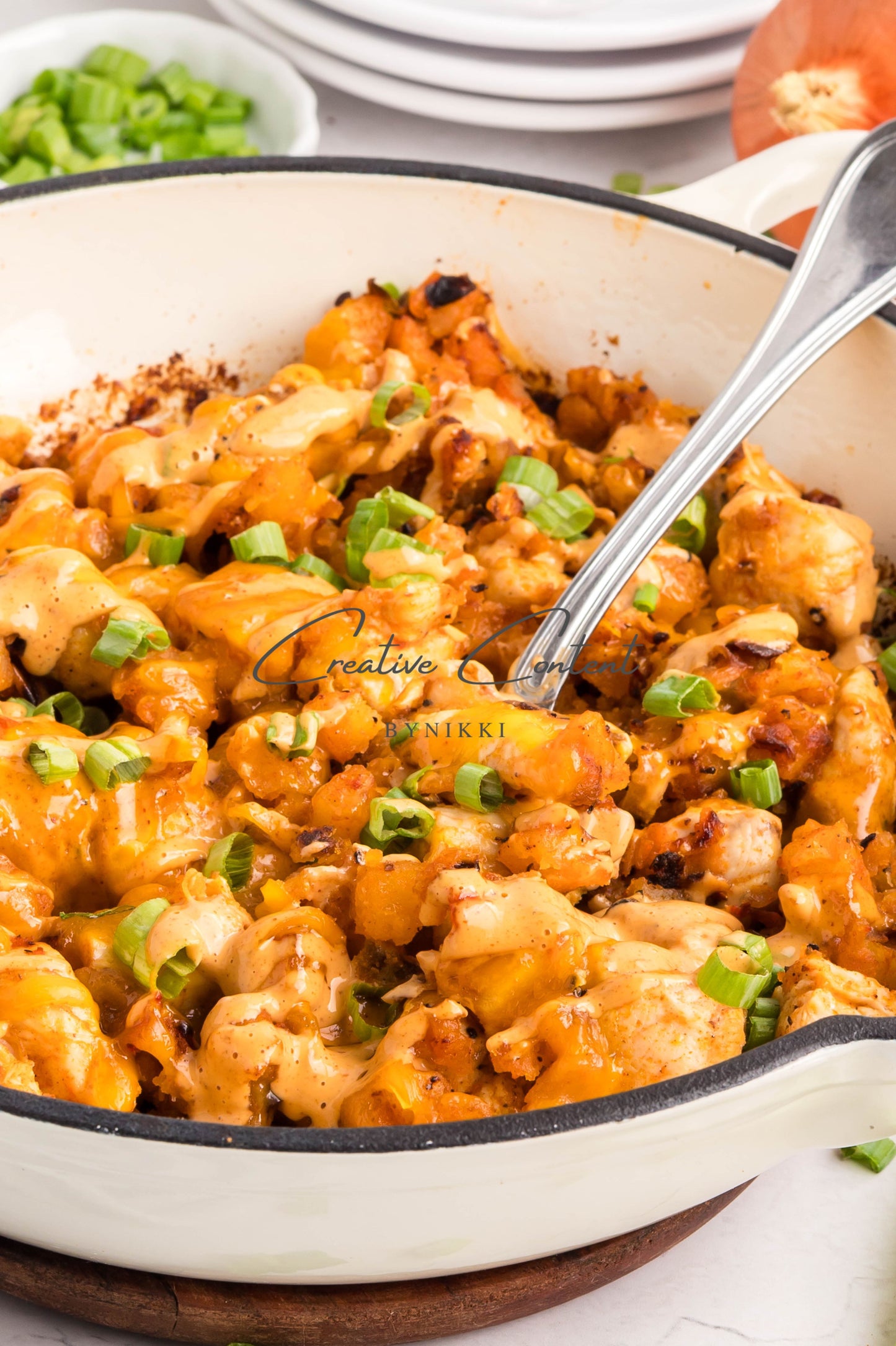 Chipotle Chicken and Potato Skillet  -  Exclusive