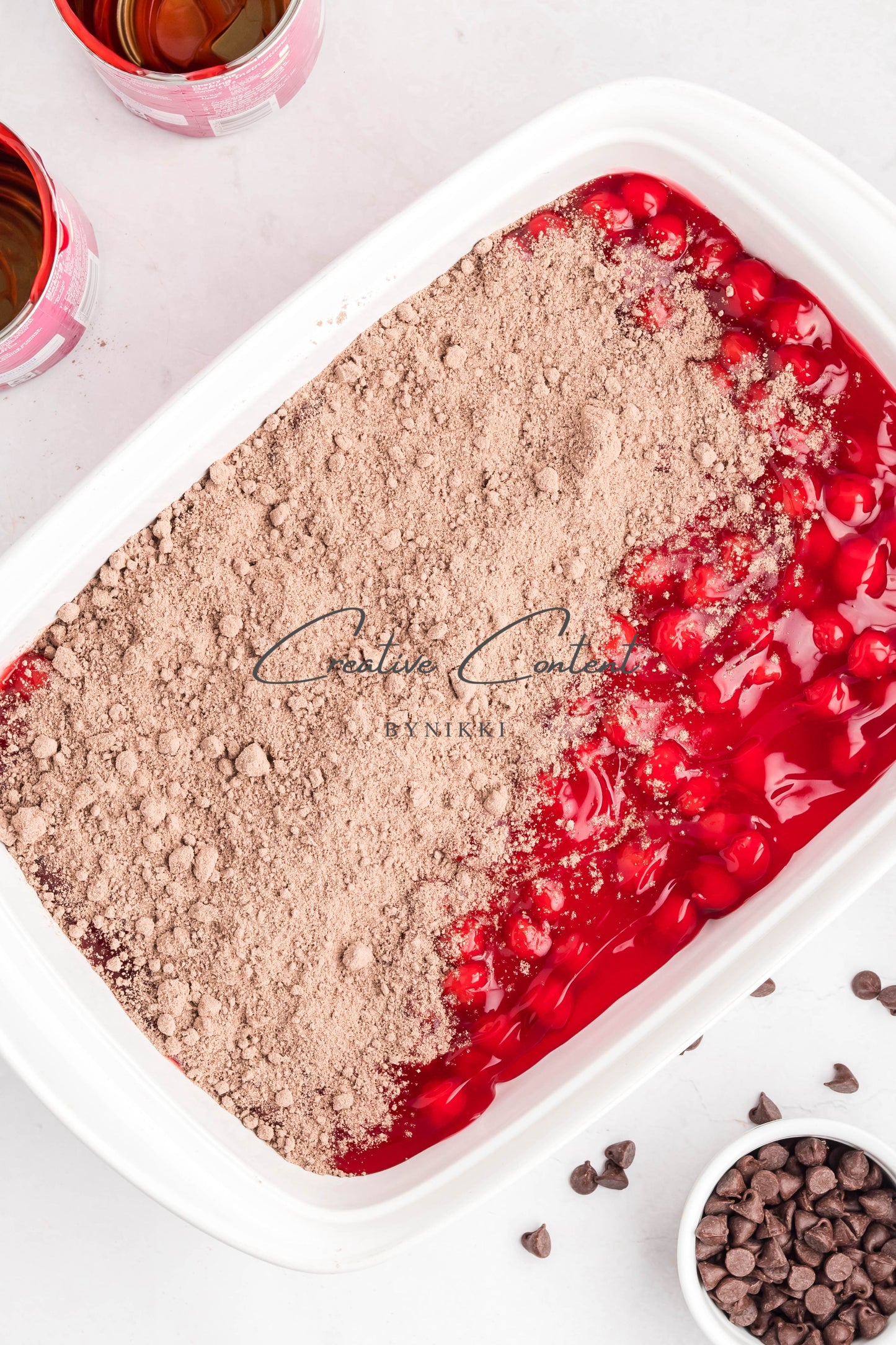 Chocolate Cherry Dump Cake - Exclusive