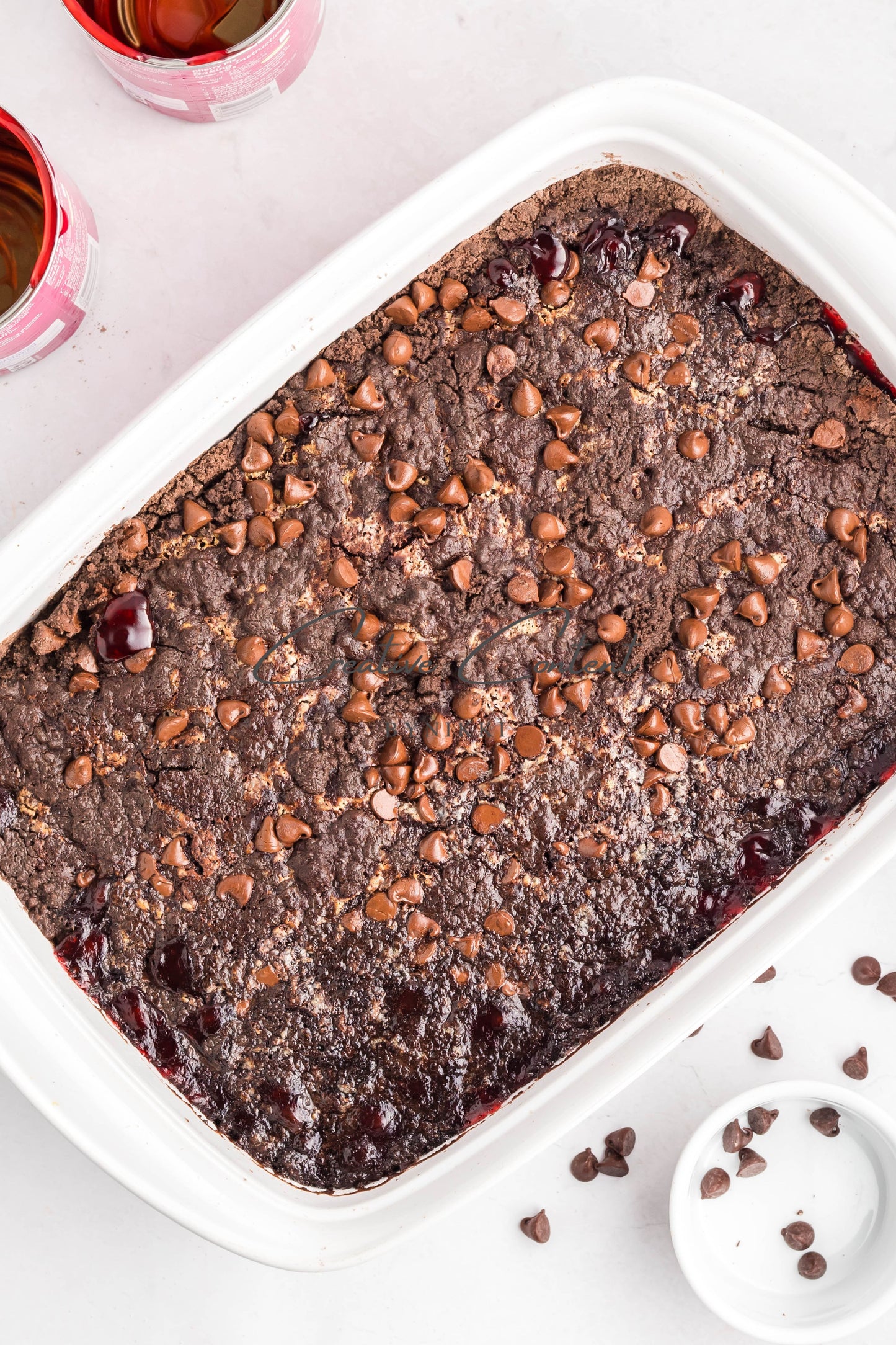 Chocolate Cherry Dump Cake - Exclusive