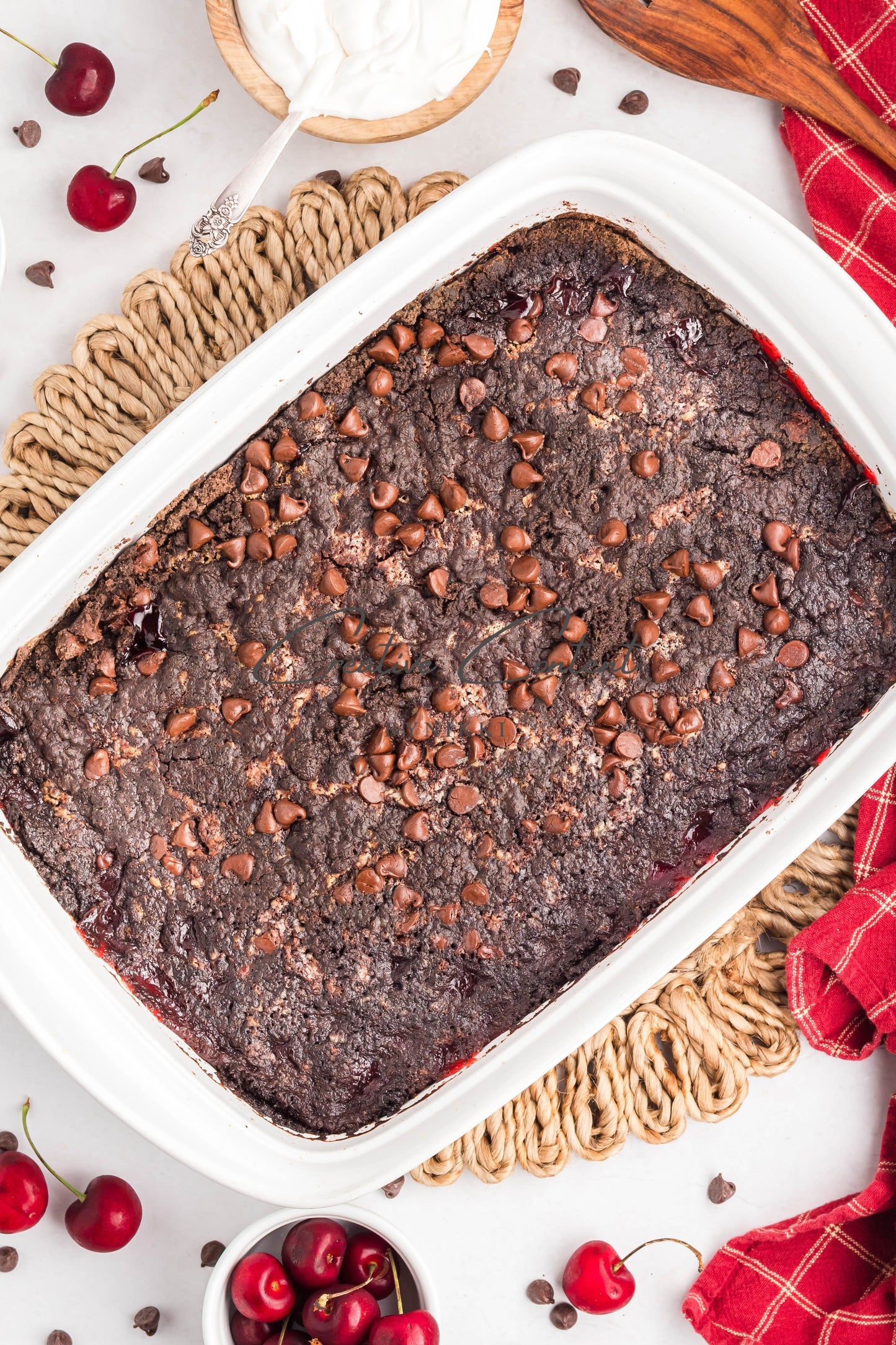 Chocolate Cherry Dump Cake - Exclusive