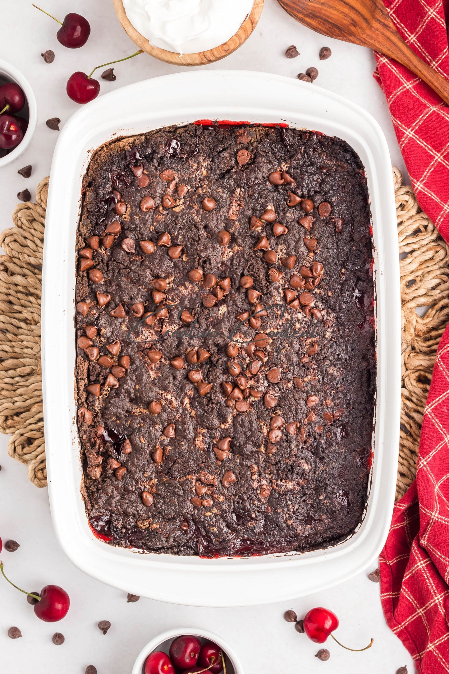 Chocolate Cherry Dump Cake - Exclusive