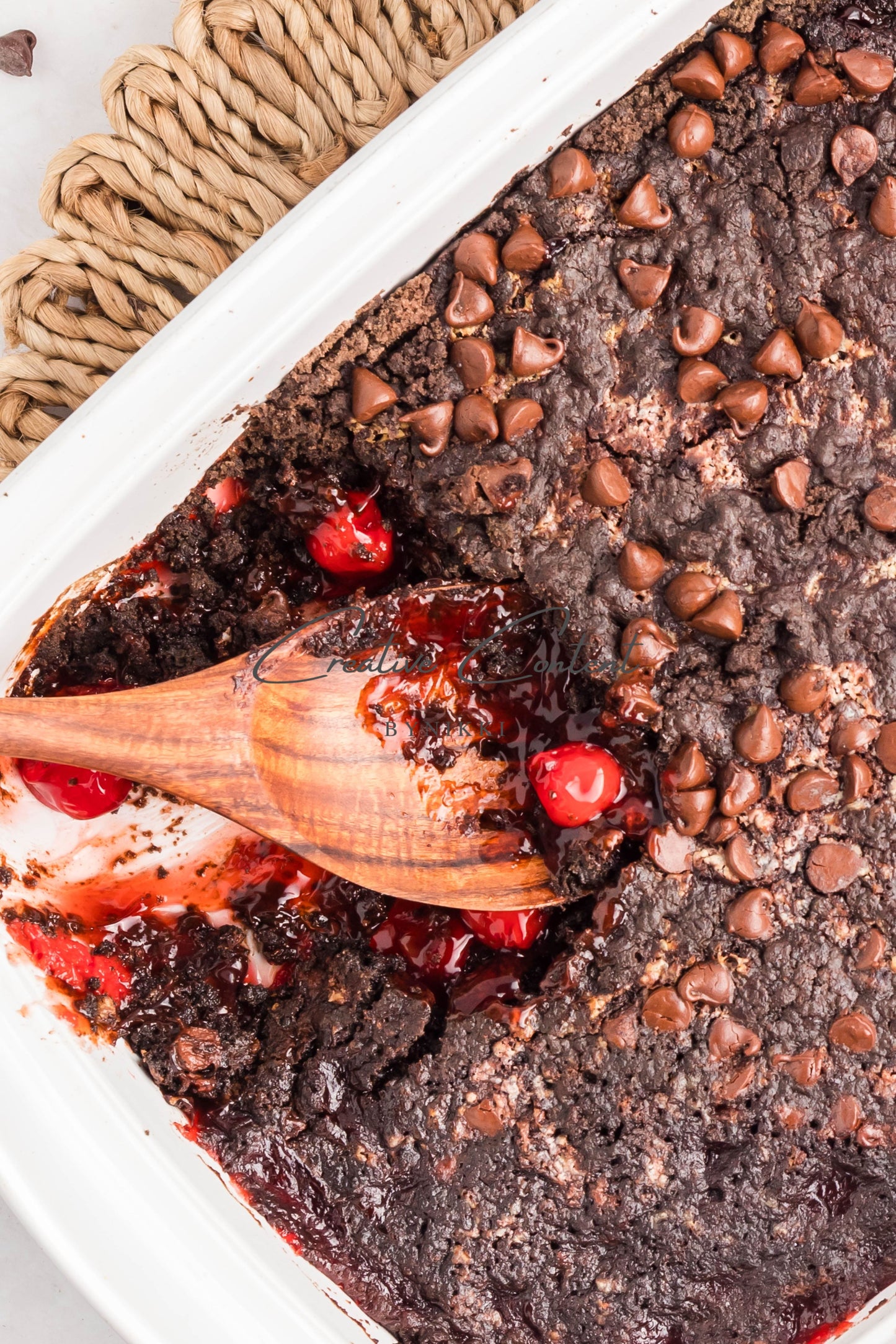 Chocolate Cherry Dump Cake - Exclusive