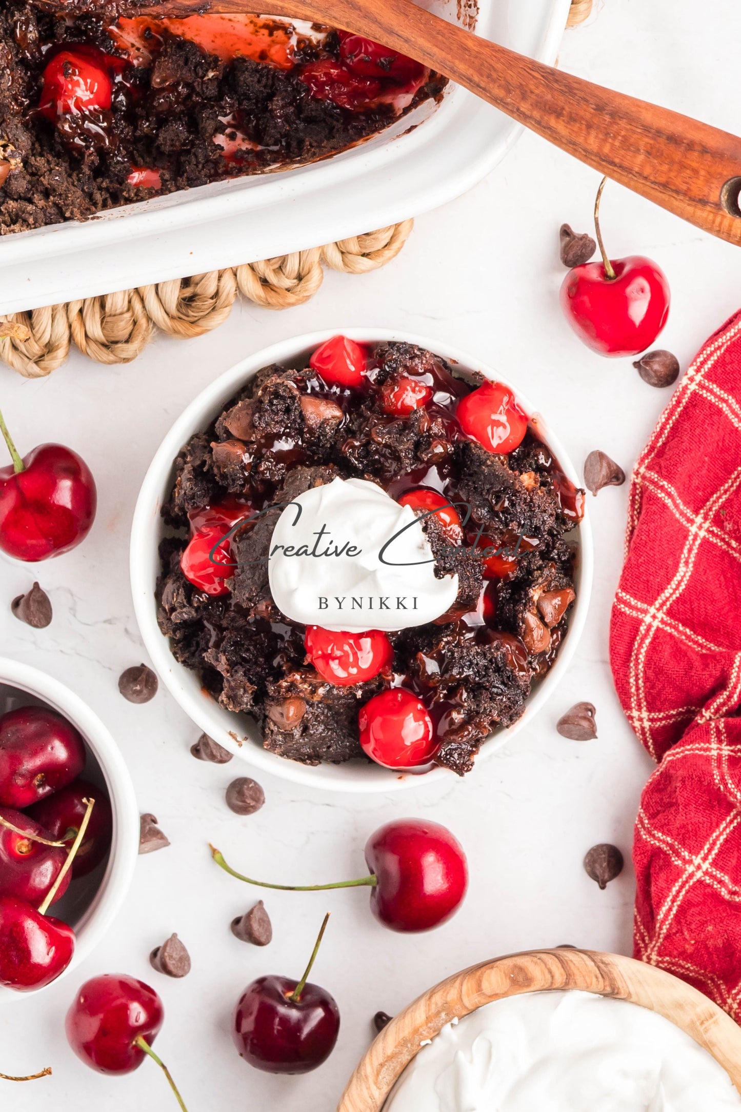 Chocolate Cherry Dump Cake - Exclusive