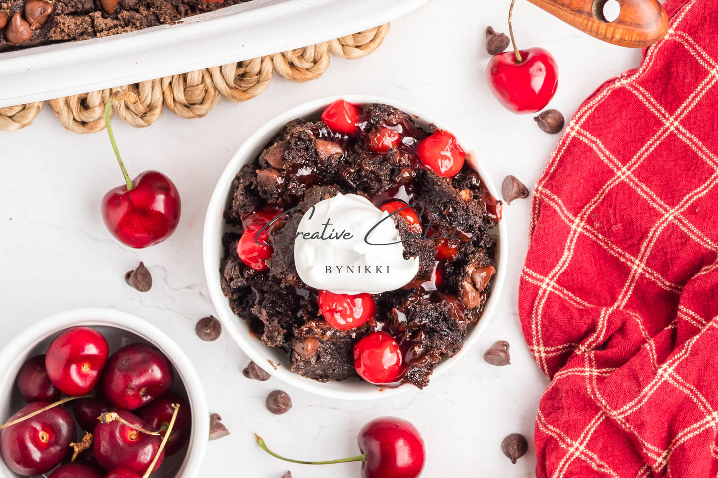 Chocolate Cherry Dump Cake - Exclusive