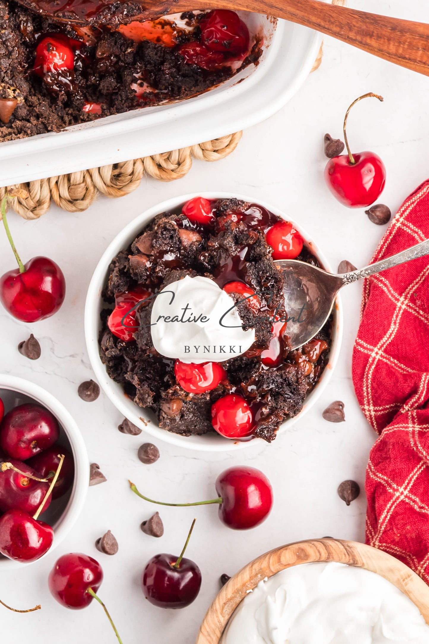 Chocolate Cherry Dump Cake - Exclusive