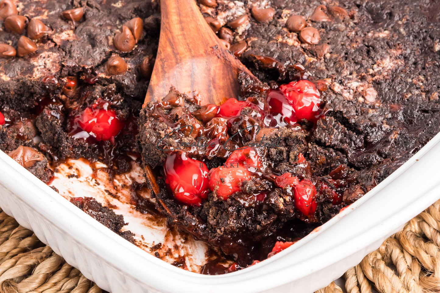 Chocolate Cherry Dump Cake - Exclusive