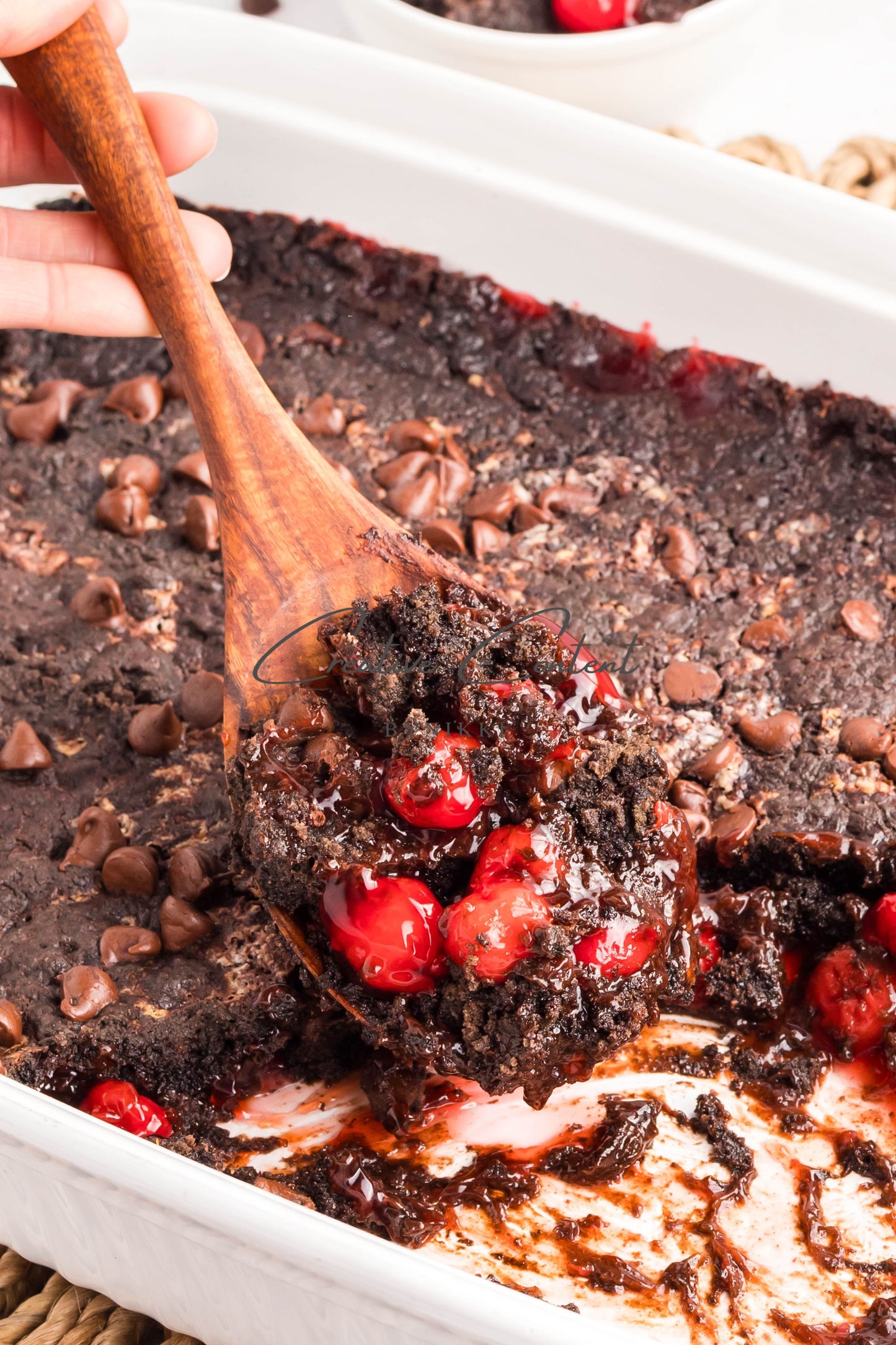Chocolate Cherry Dump Cake - Exclusive