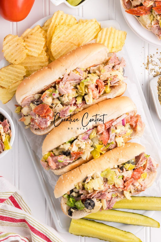 Chopped Italian Sandwich - Set 2 of 3
