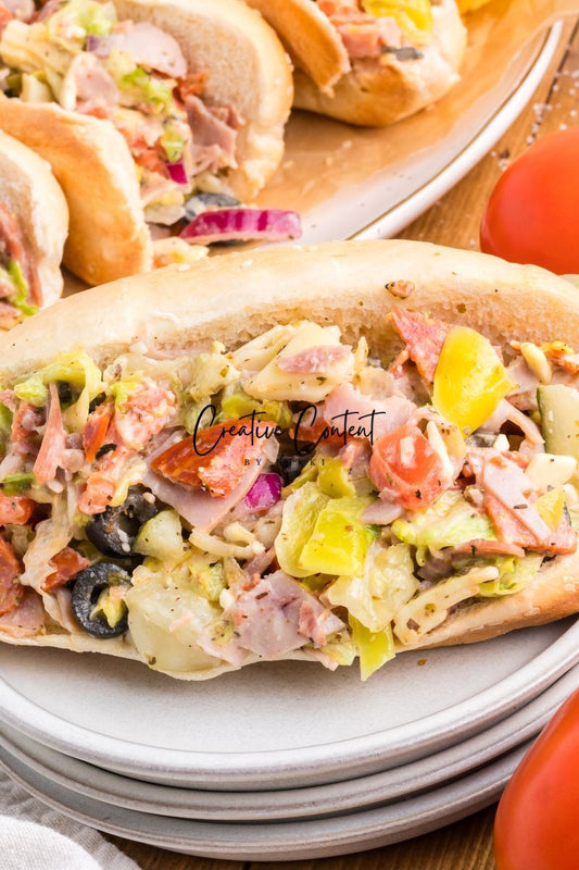 Chopped Italian Sandwich - Set 3 of 3