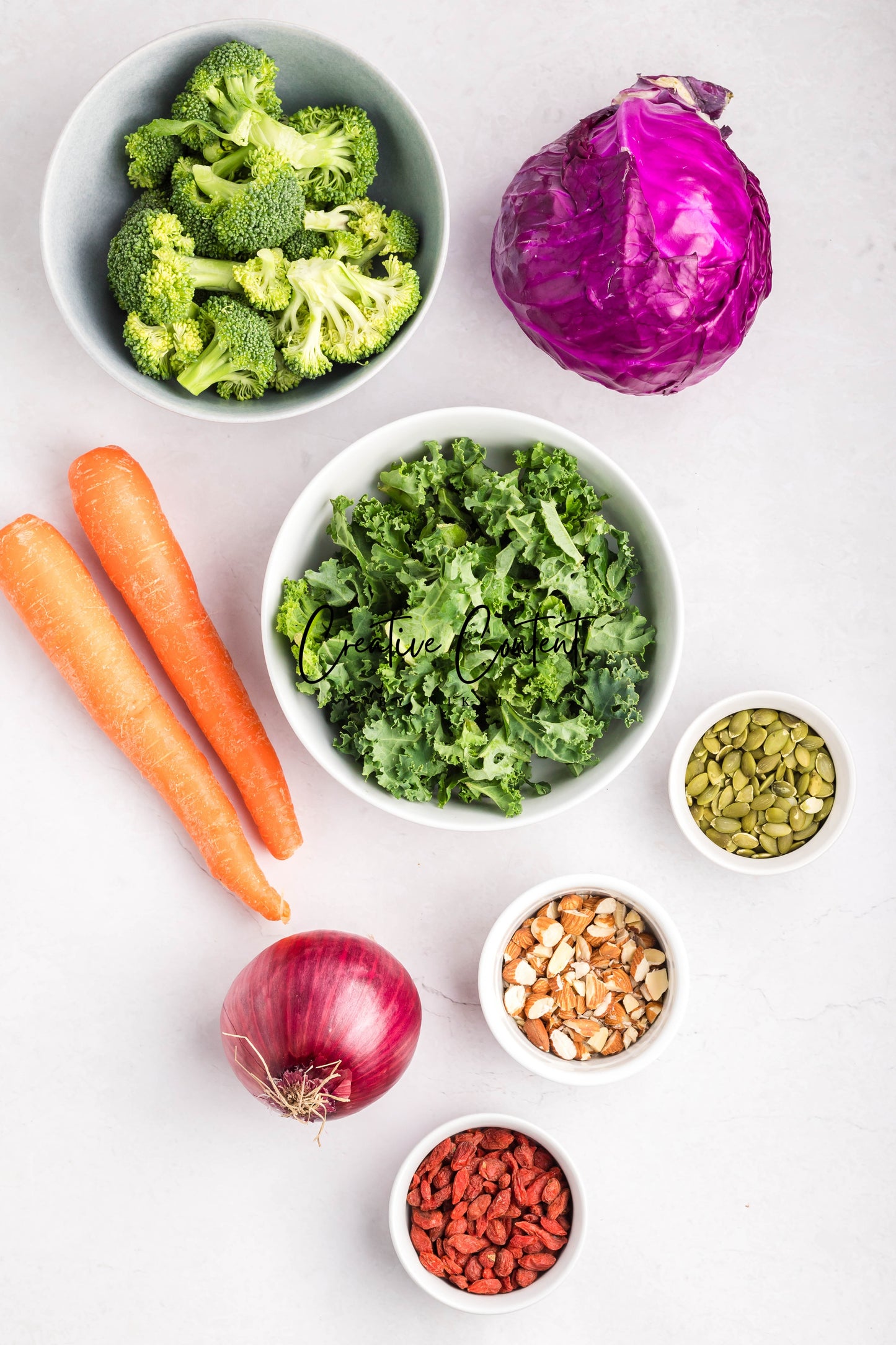 Chopped Kale Salad - Set 1 of 2