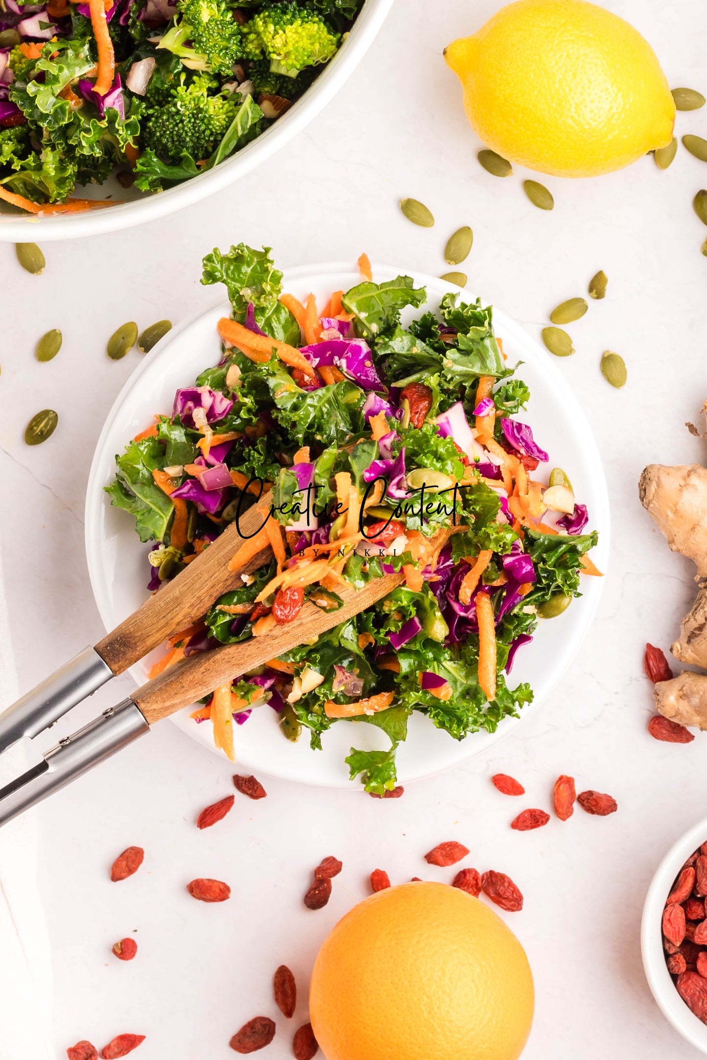 Chopped Kale Salad - Set 1 of 2
