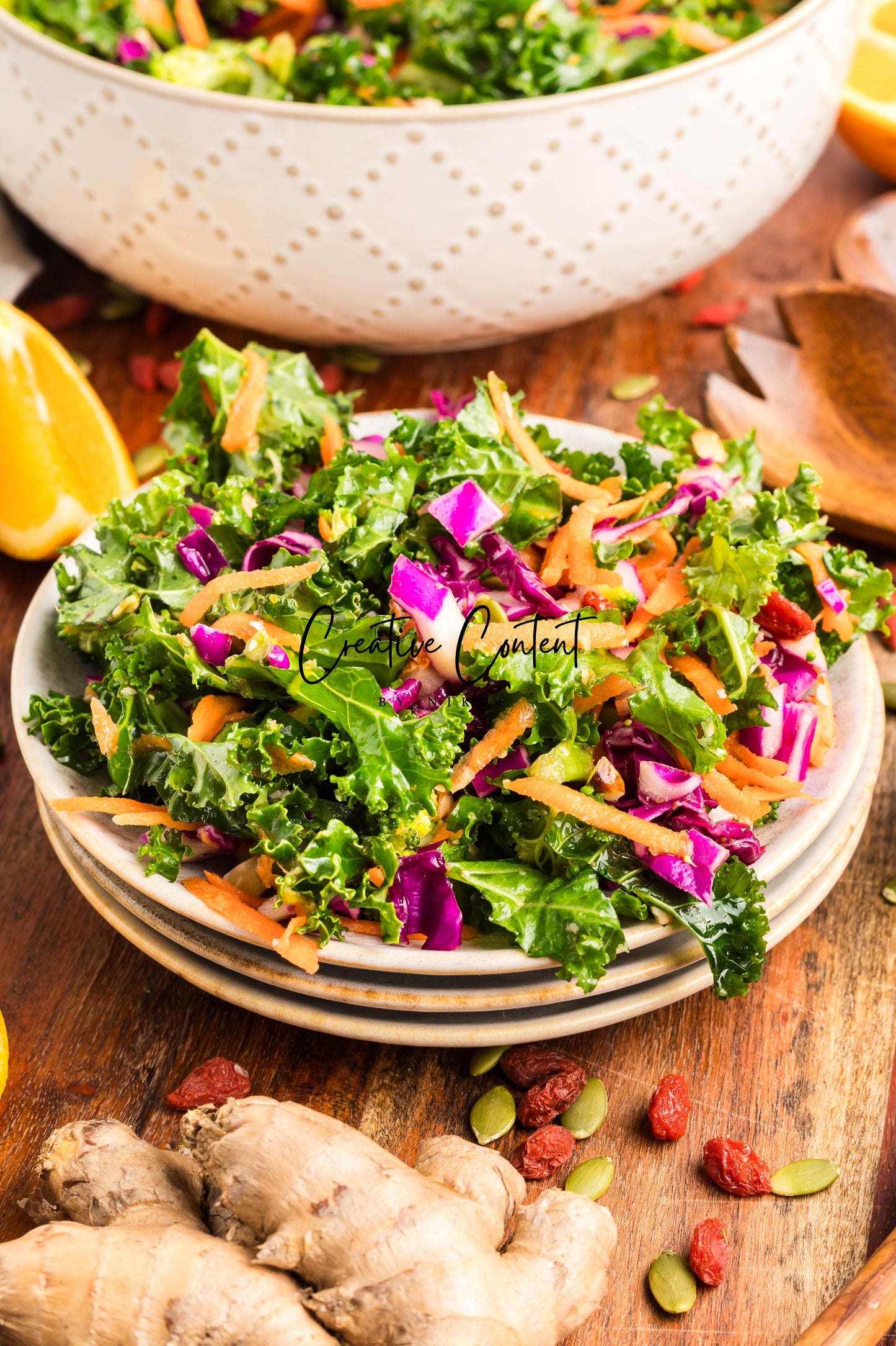 Chopped Kale Salad - Set 2 of 2