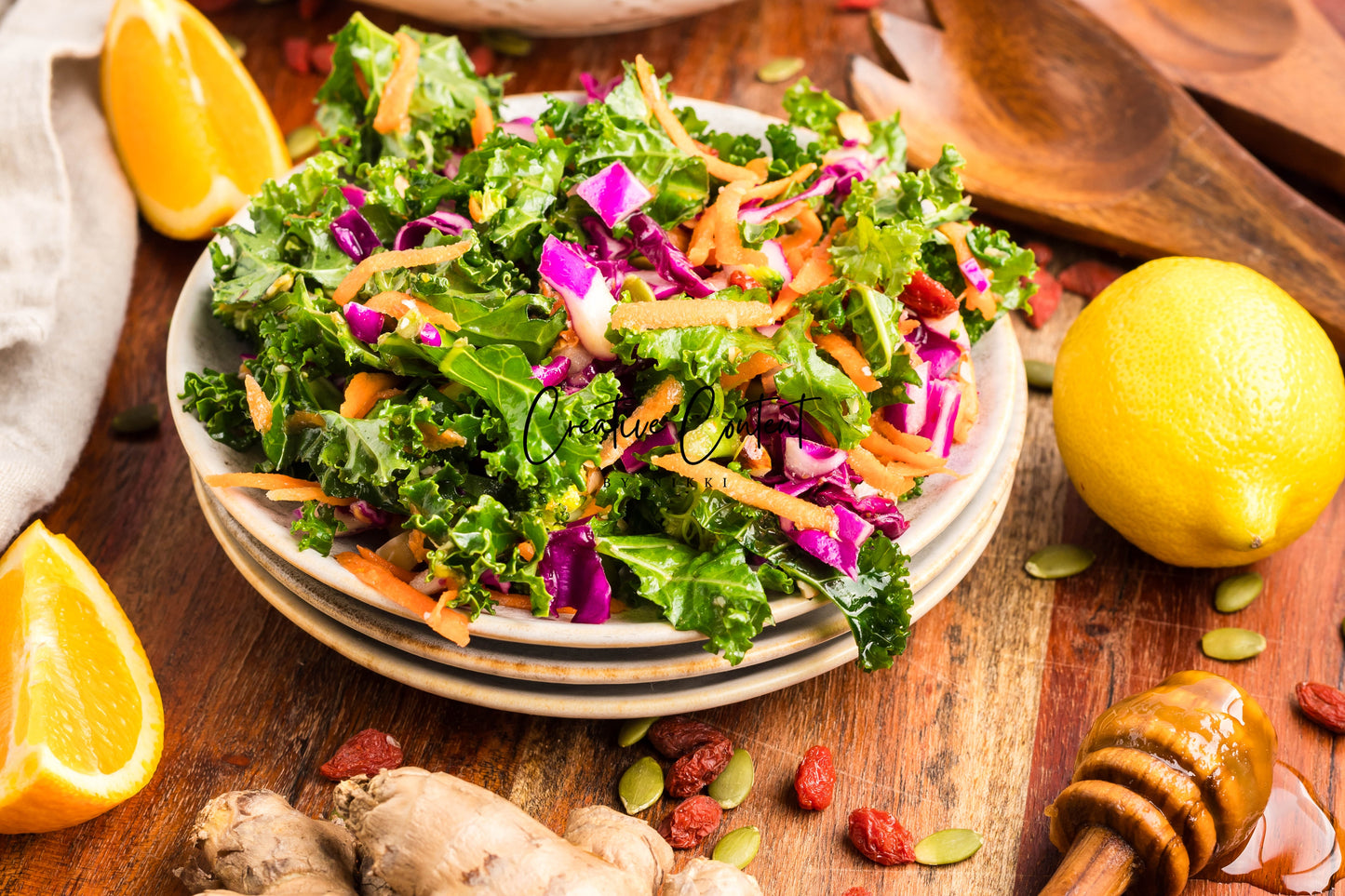 Chopped Kale Salad - Set 2 of 2