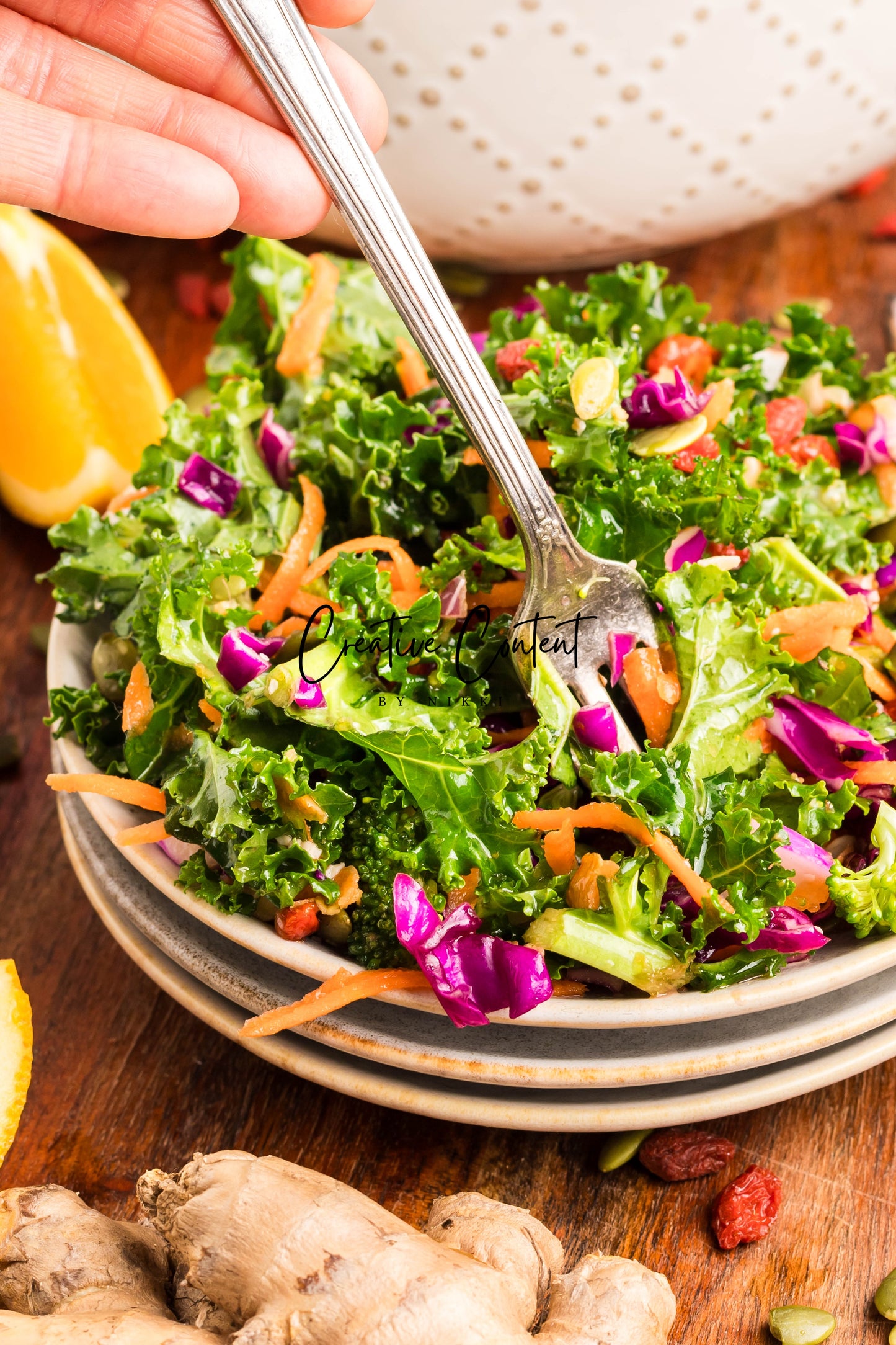 Chopped Kale Salad - Set 2 of 2