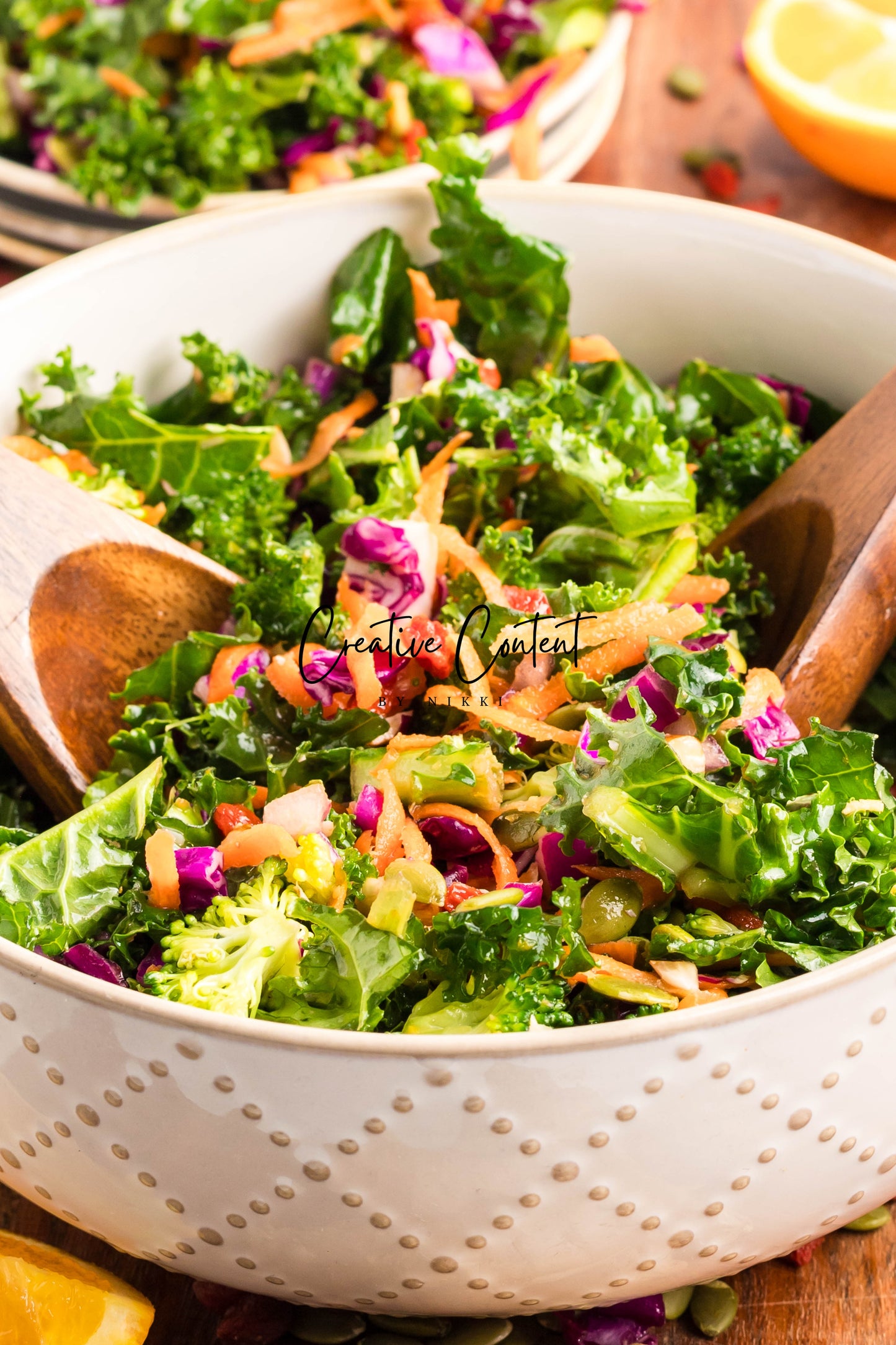 Chopped Kale Salad - Set 2 of 2