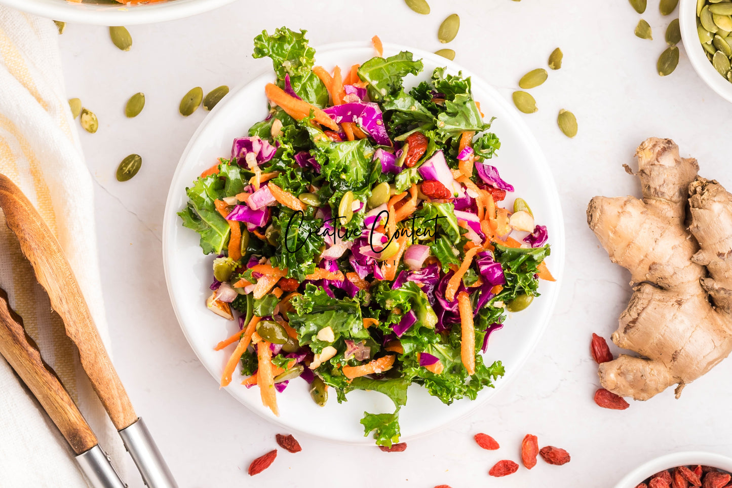 Chopped Kale Salad - Set 1 of 2