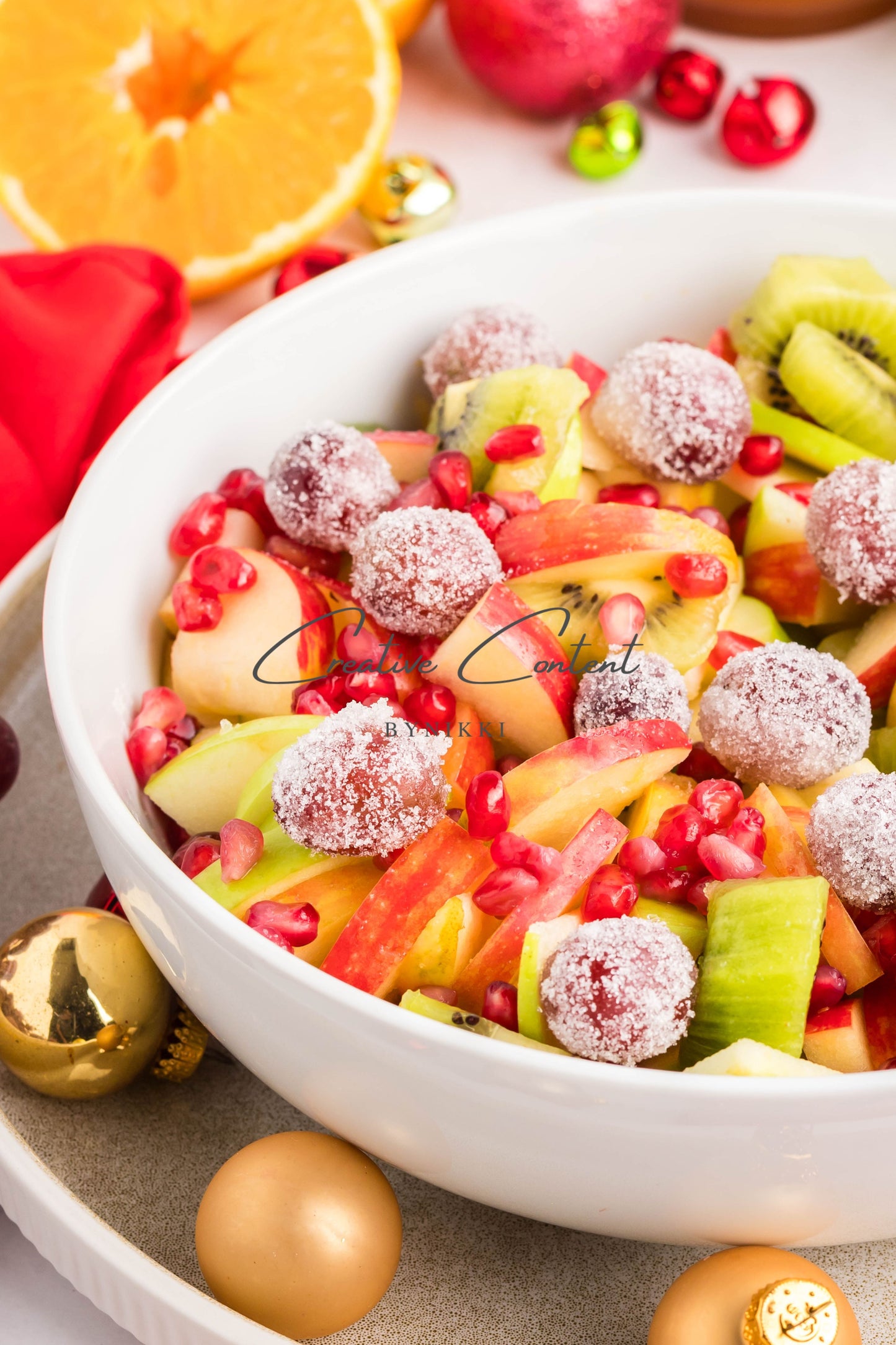 Christmas Fruit Salad - Set 1 of 2