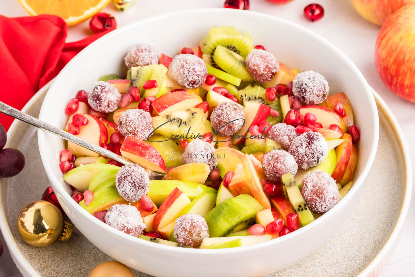 Christmas Fruit Salad - Set 1 of 2