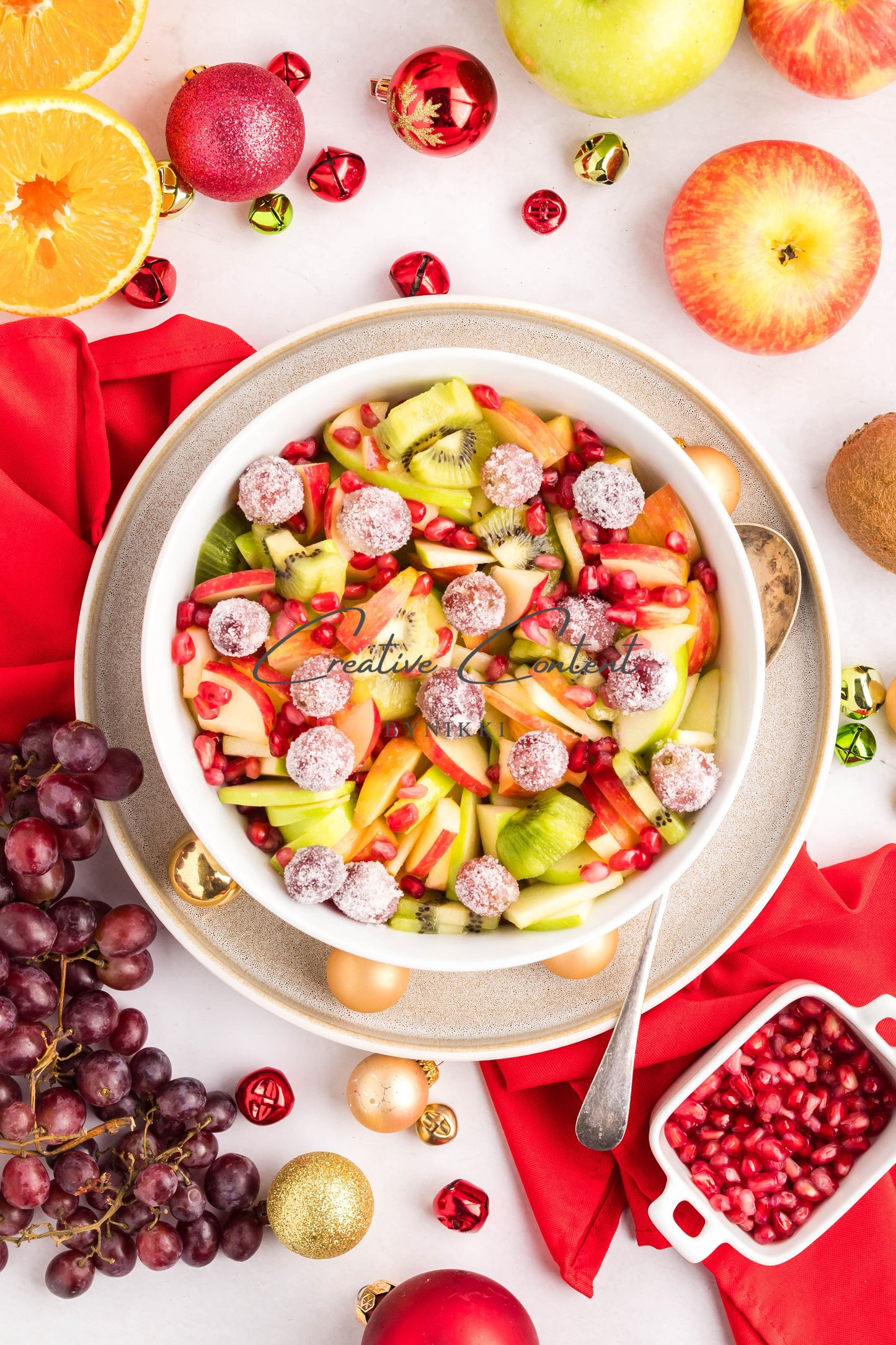 Christmas Fruit Salad - Set 1 of 2