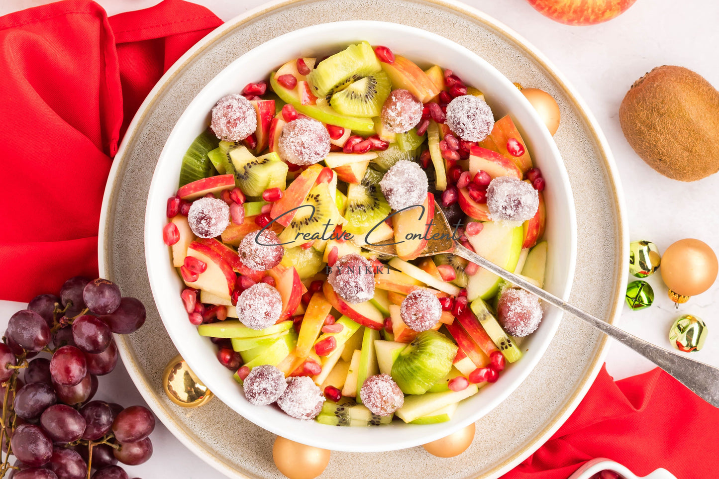 Christmas Fruit Salad - Set 1 of 2