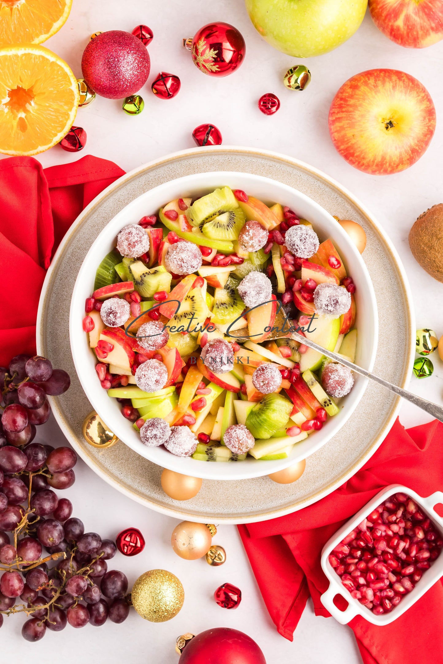 Christmas Fruit Salad - Set 1 of 2