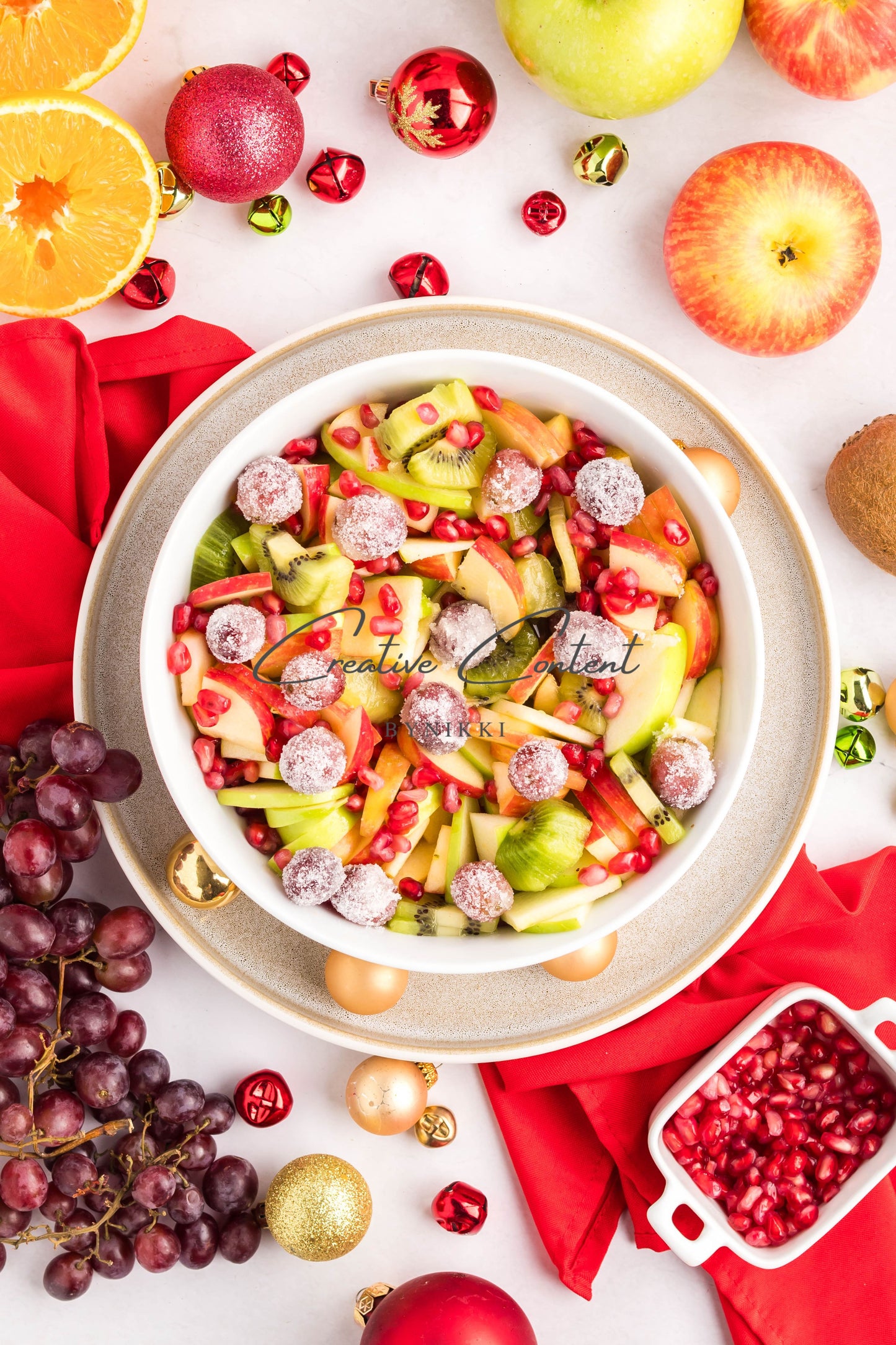 Christmas Fruit Salad - Set 1 of 2