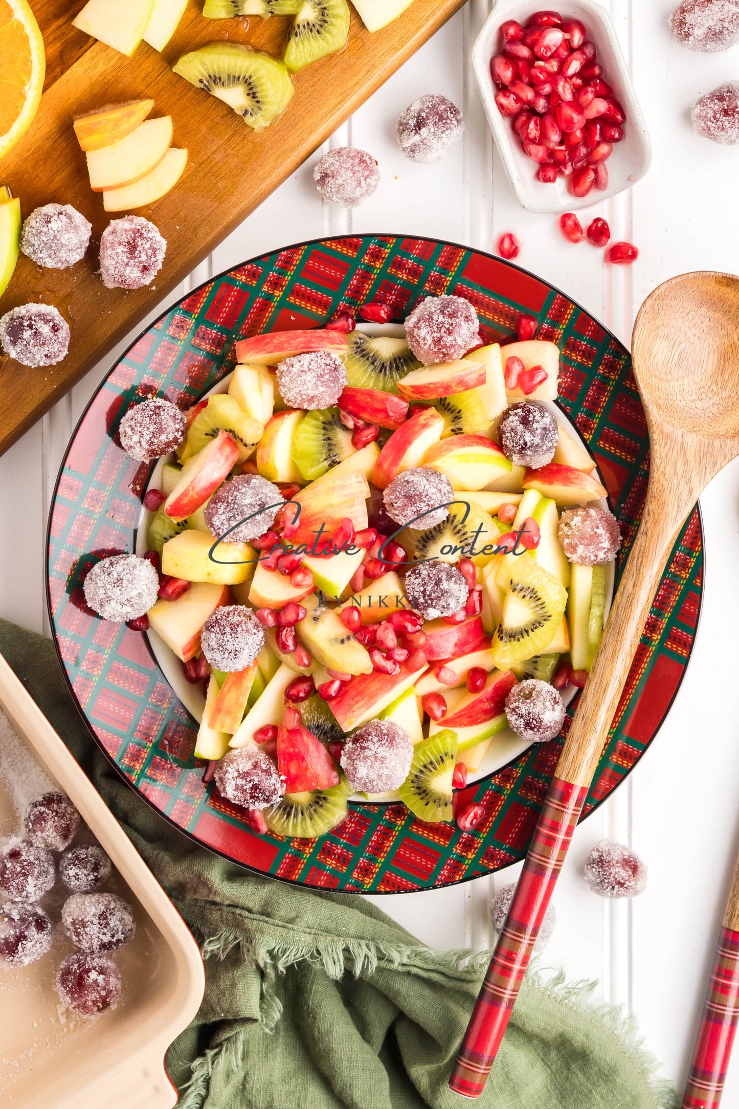 Christmas Fruit Salad - Set 2 of 2
