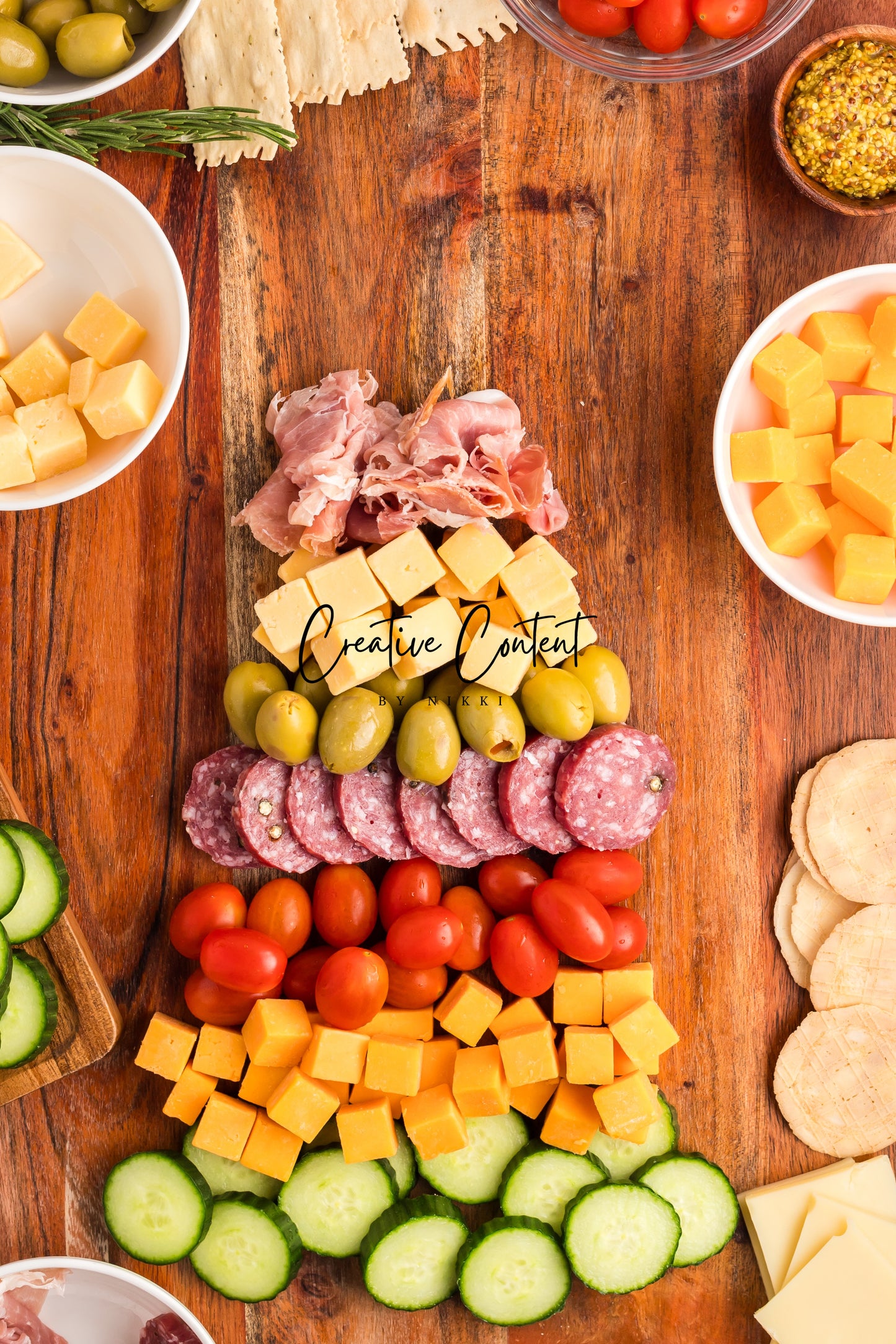 Christmas Tree Charcuterie Board - Exclusive