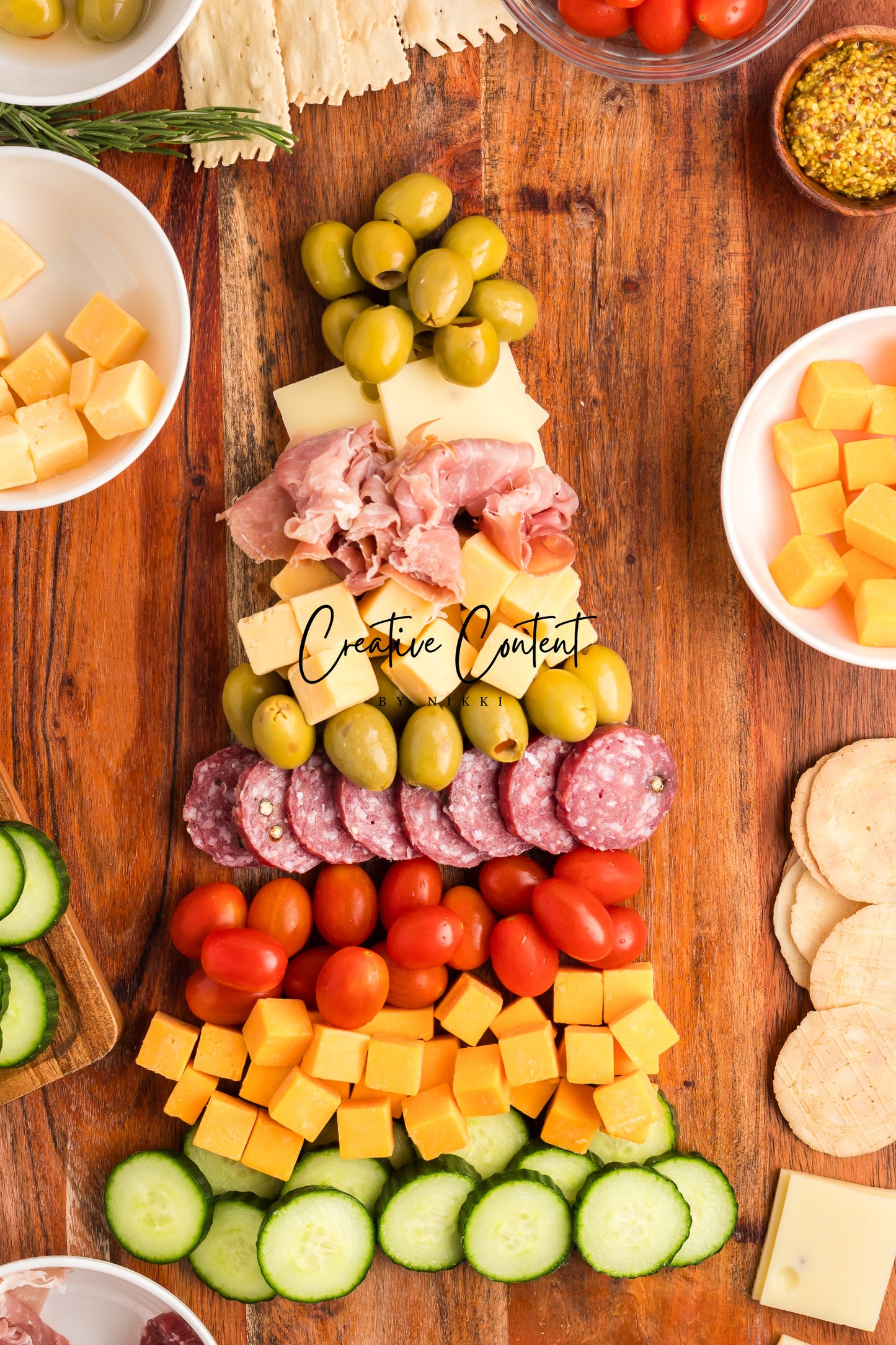 Christmas Tree Charcuterie Board - Exclusive