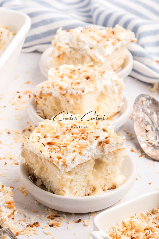 Coconut Poke Cake - Exclusive