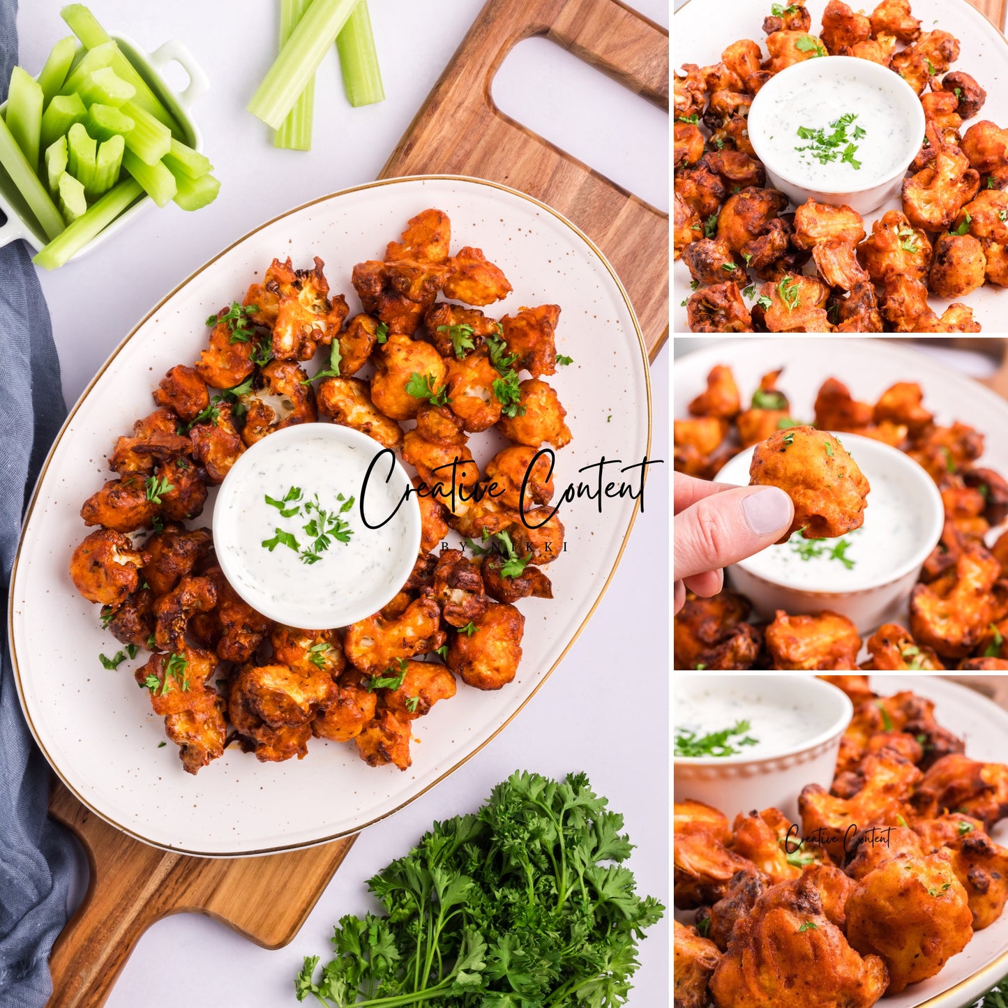 Buffalo Cauliflower Wings- Set 1 of 2