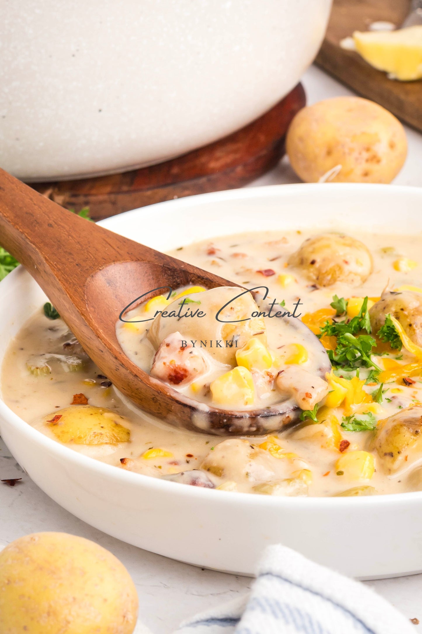 Corn and Potato Chowder - Exclusive