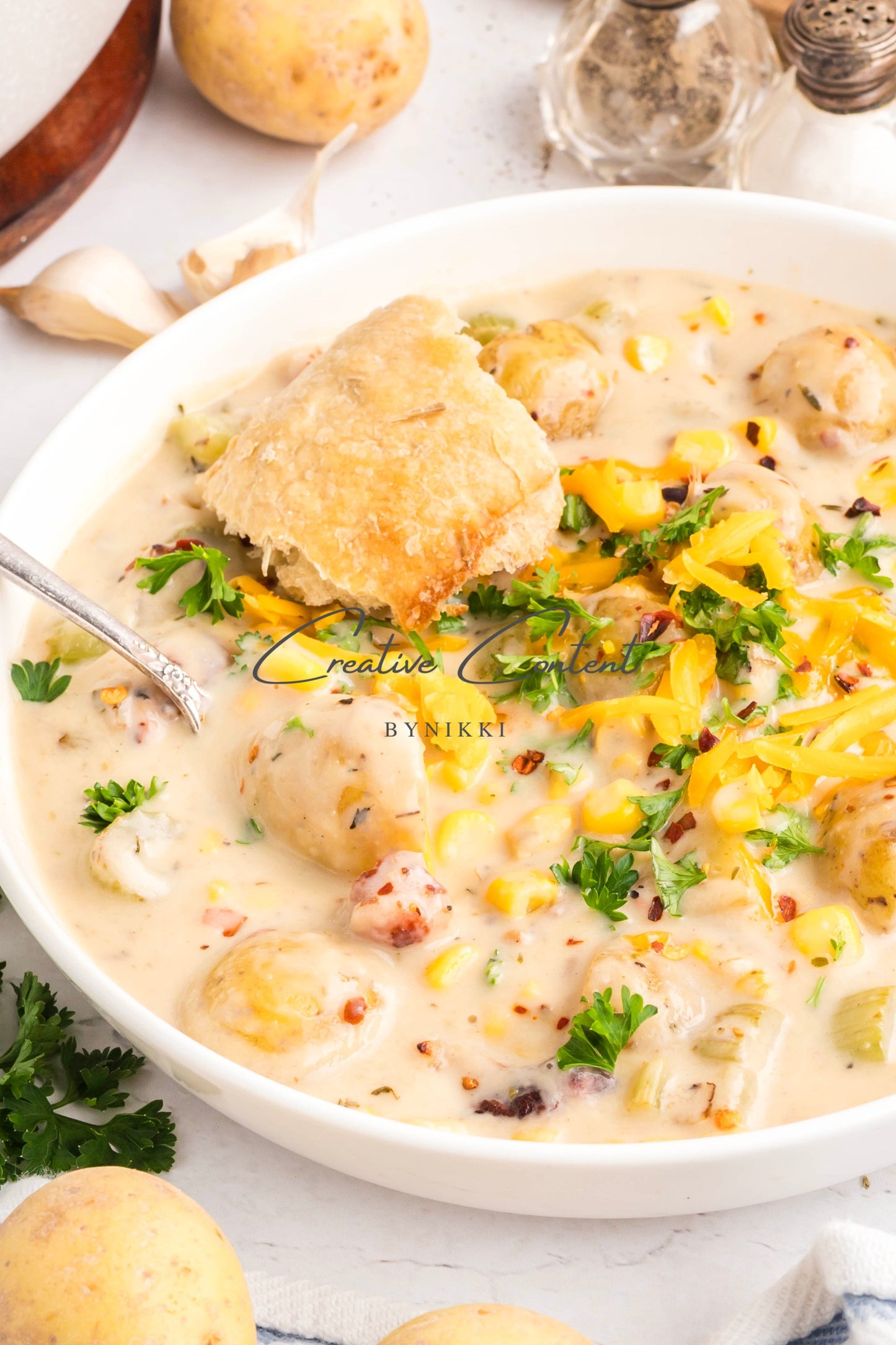 Corn and Potato Chowder - Exclusive