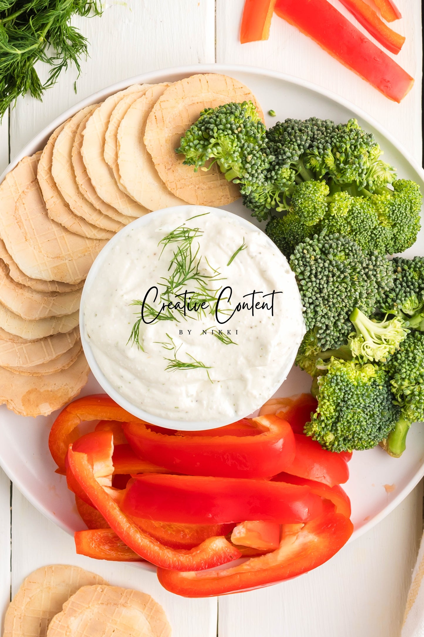 Whipped Cottage Cheese Ranch Dip - Set 2 of 2