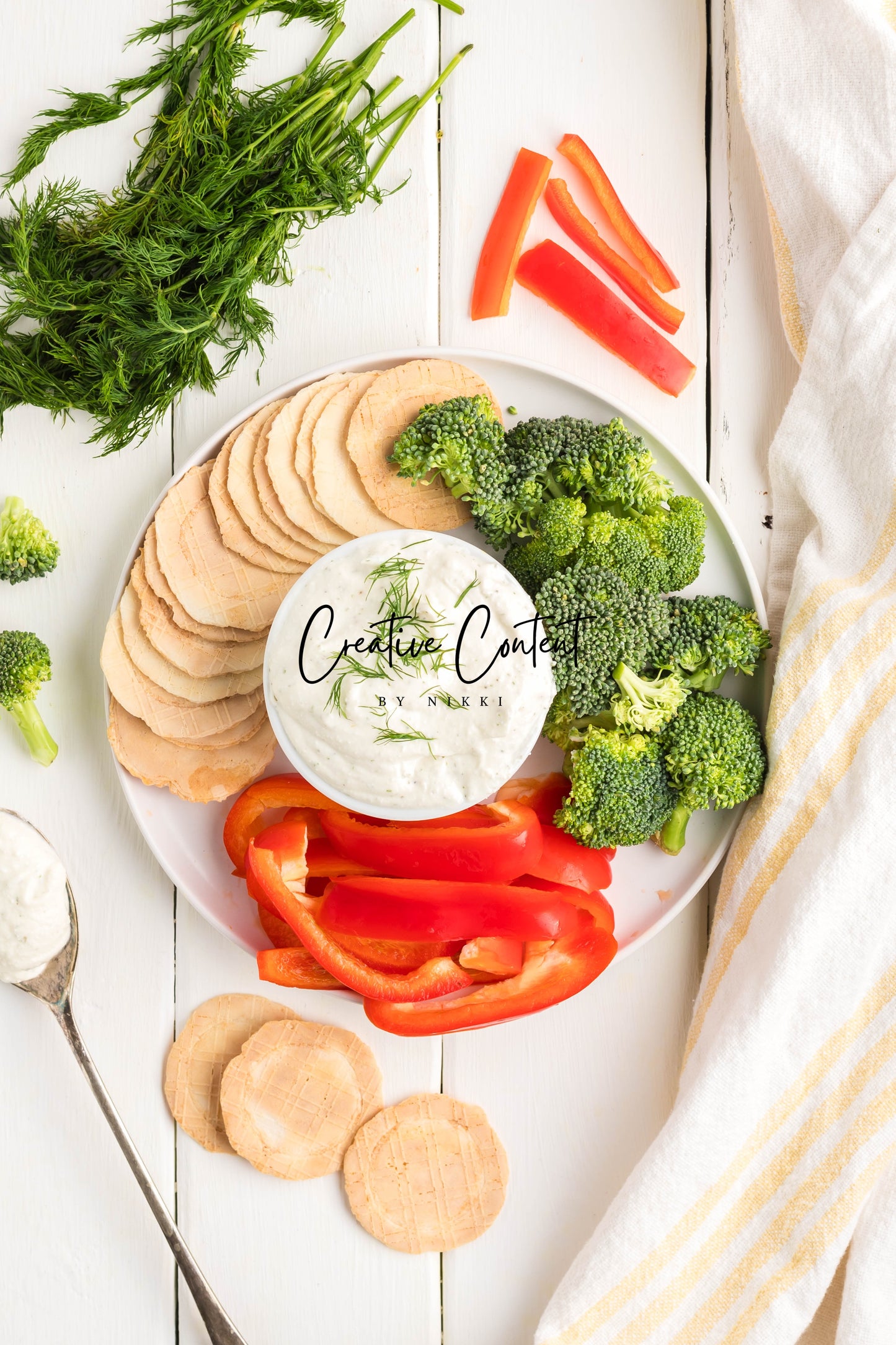 Whipped Cottage Cheese Ranch Dip - Set 2 of 2